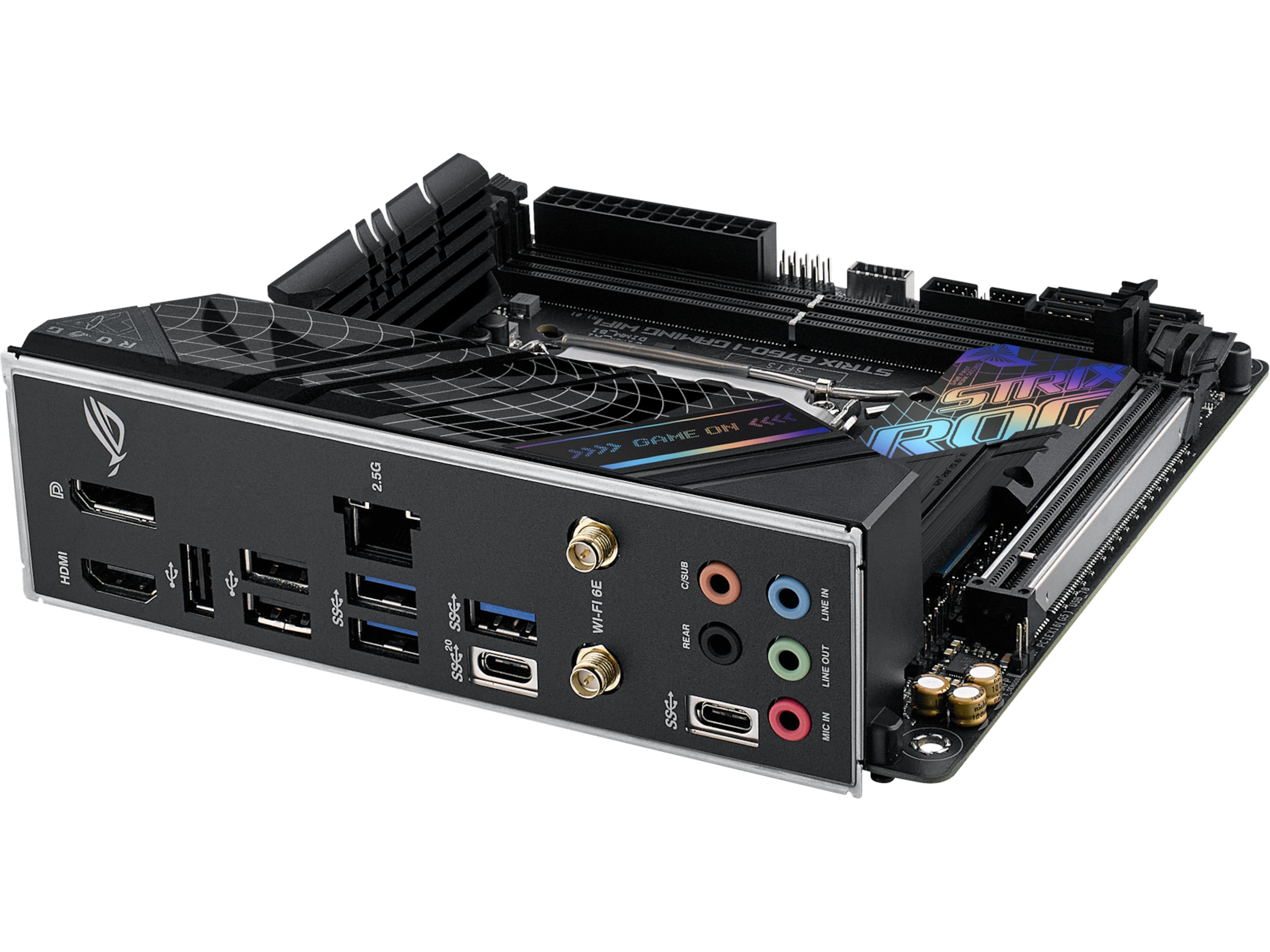 ASUS ROG STRIX B760-I GAMING WIFI Moderkort Intel Socket