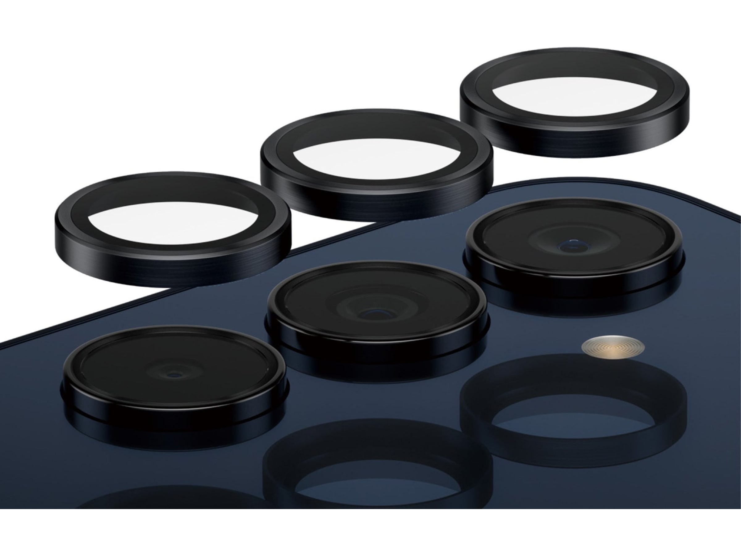 PanzerGlass Galaxy A34 Hoops Linsskydd (svart) Skärmskydd mobiltelefon