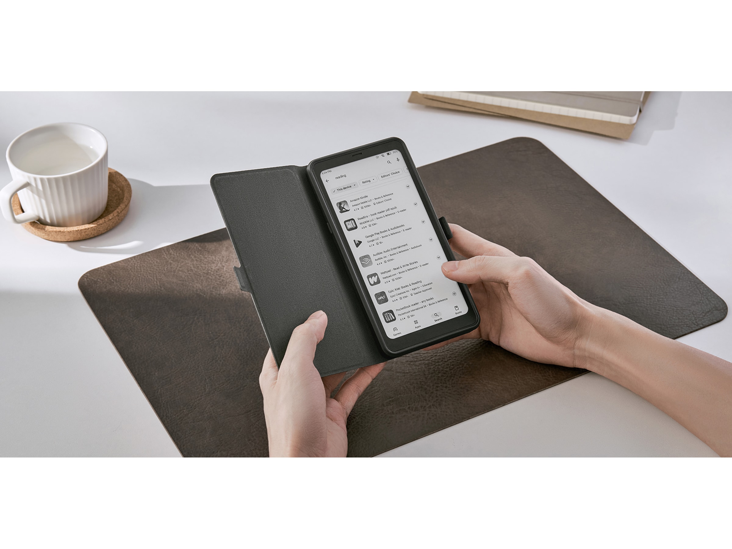 Onyx BOOX Palma 2 Flipskydd (grå) Tillbehör till E-boksläsare