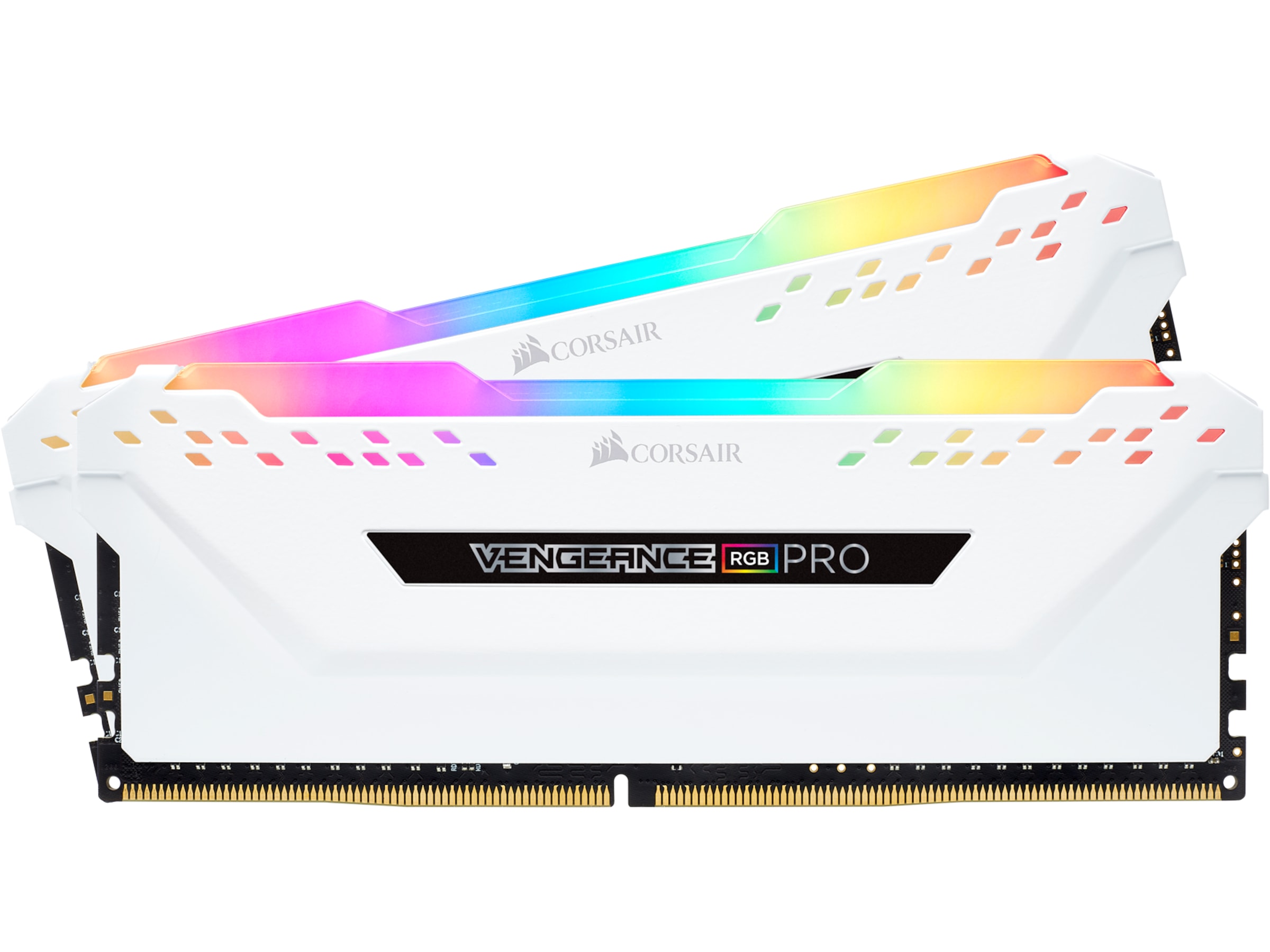 Corsair Vengeance RGB PRO DDR4 3200MHz 16GB (vit) Minne