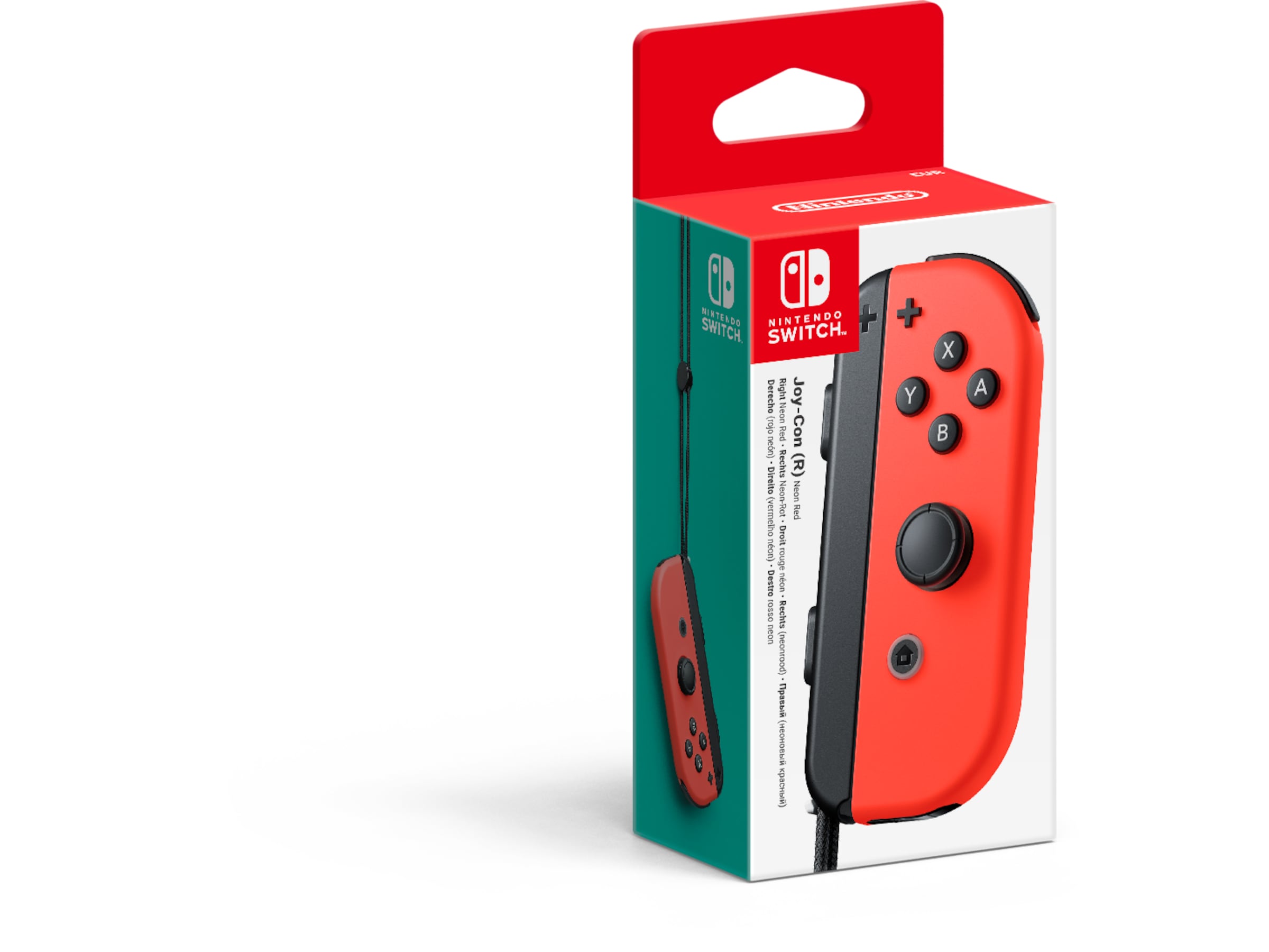 Nintendo Switch Joy-Con Right (Neon Red) Tillbehör till spelkonsoler