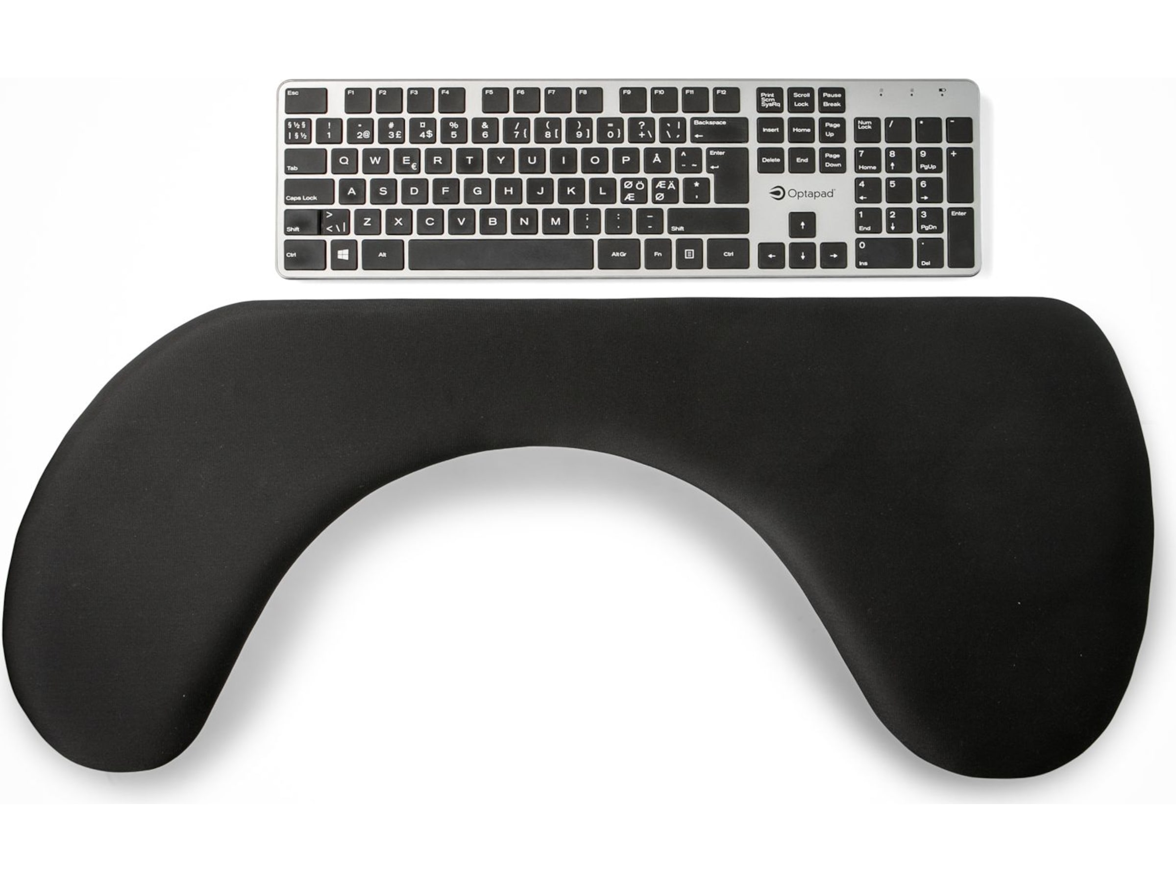 Kenson asymmetriskt underarmsstöd 70 cm (svart) Handledsstöd