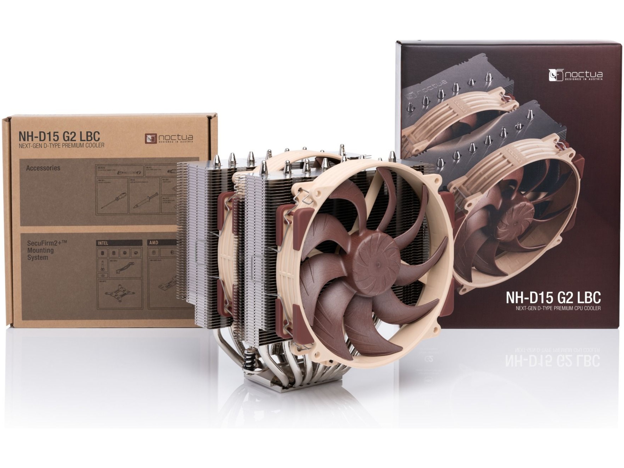 Noctua NH-D15 G2 LBC CPU Kylare for AMD CPU - Luftkylning