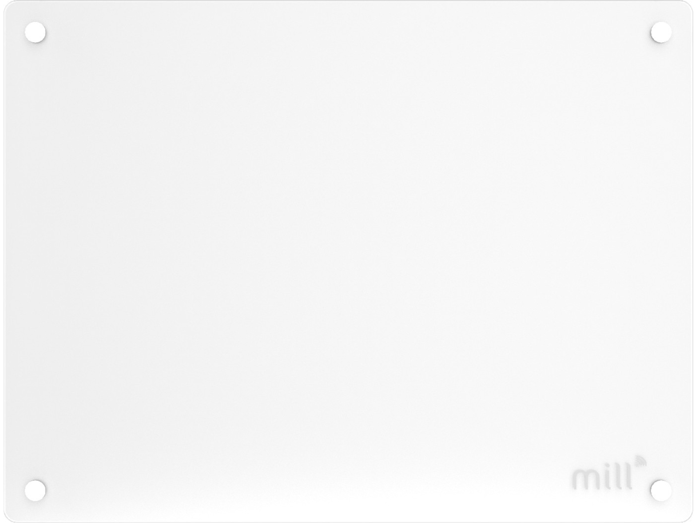 Mill Glas WiFi Gen 3 Panelelement 400W  (vit) Panelelement