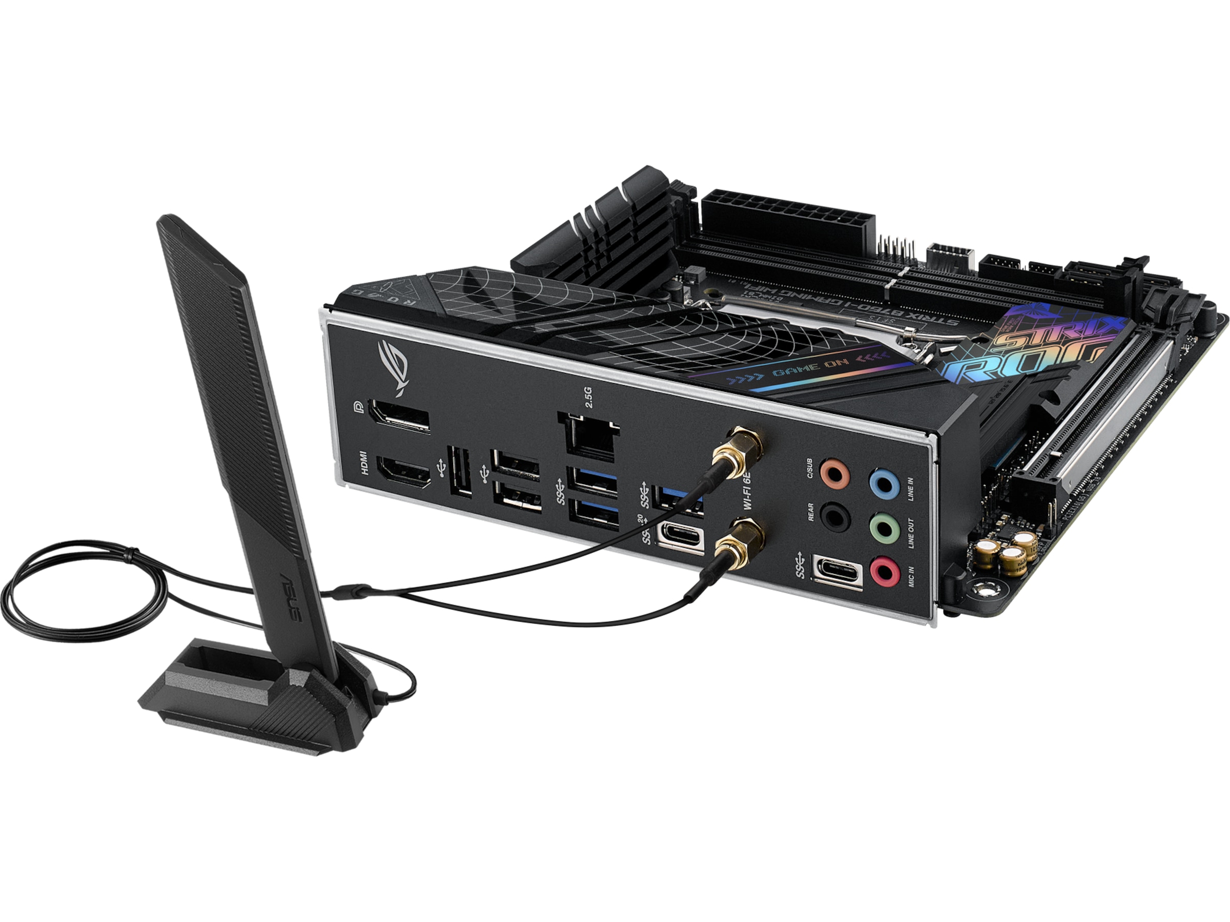 ASUS ROG STRIX B760-I GAMING WIFI Moderkort Intel Socket