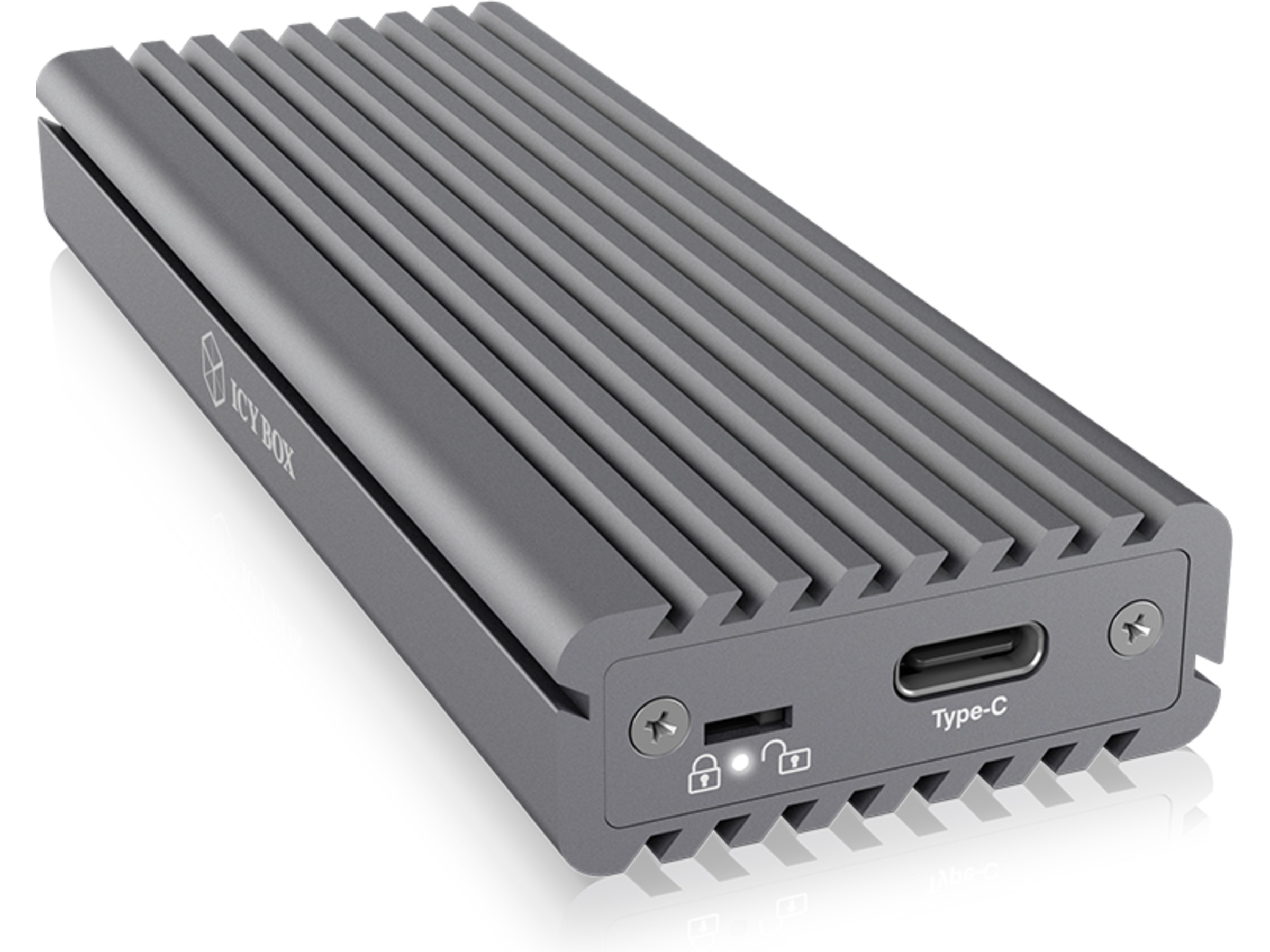 ICY BOX External Type-C enclosure for M.2 Hårddisk