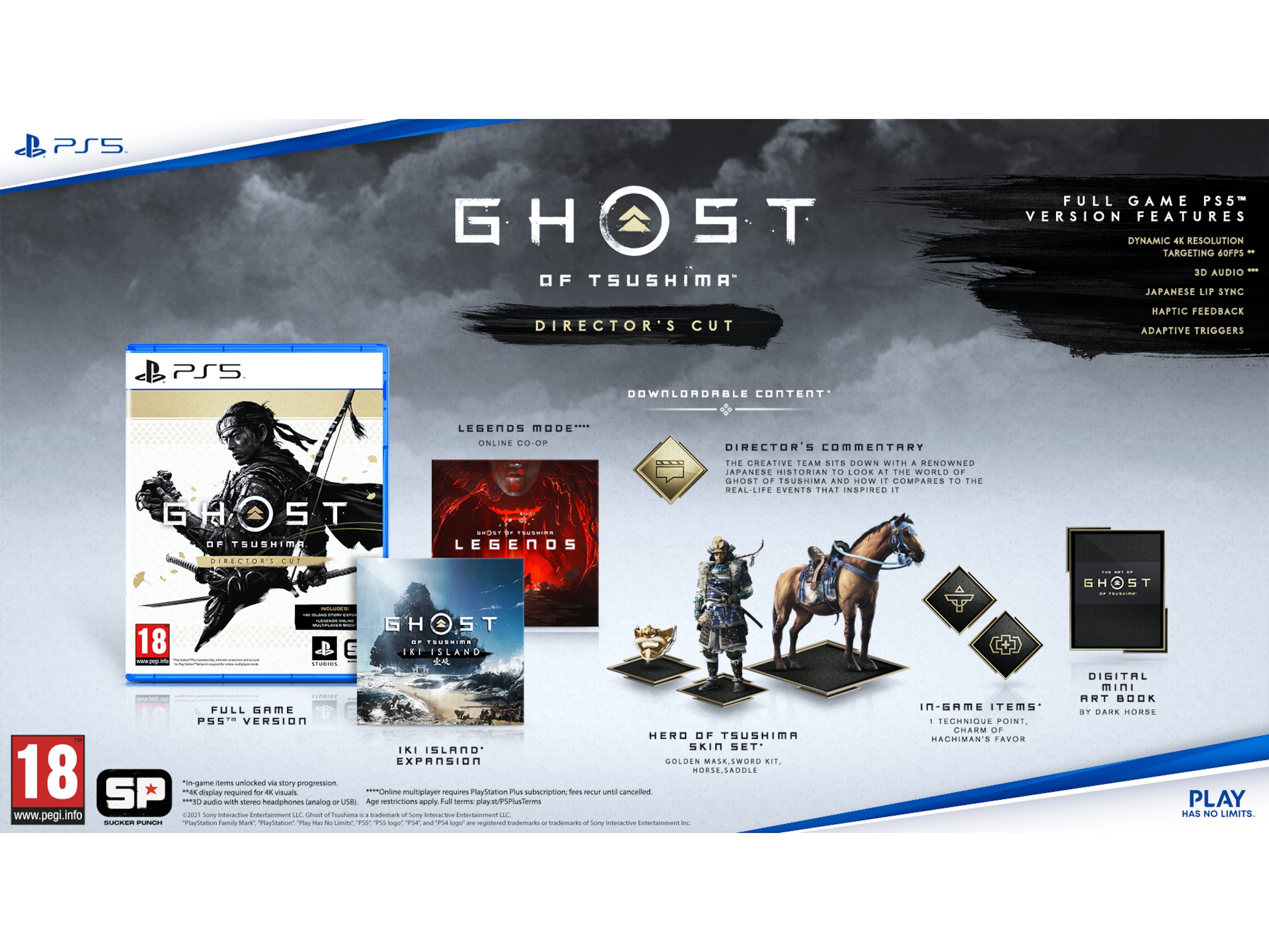 Ghost of Tsushima Director’s Cut Spel till Playstation 5