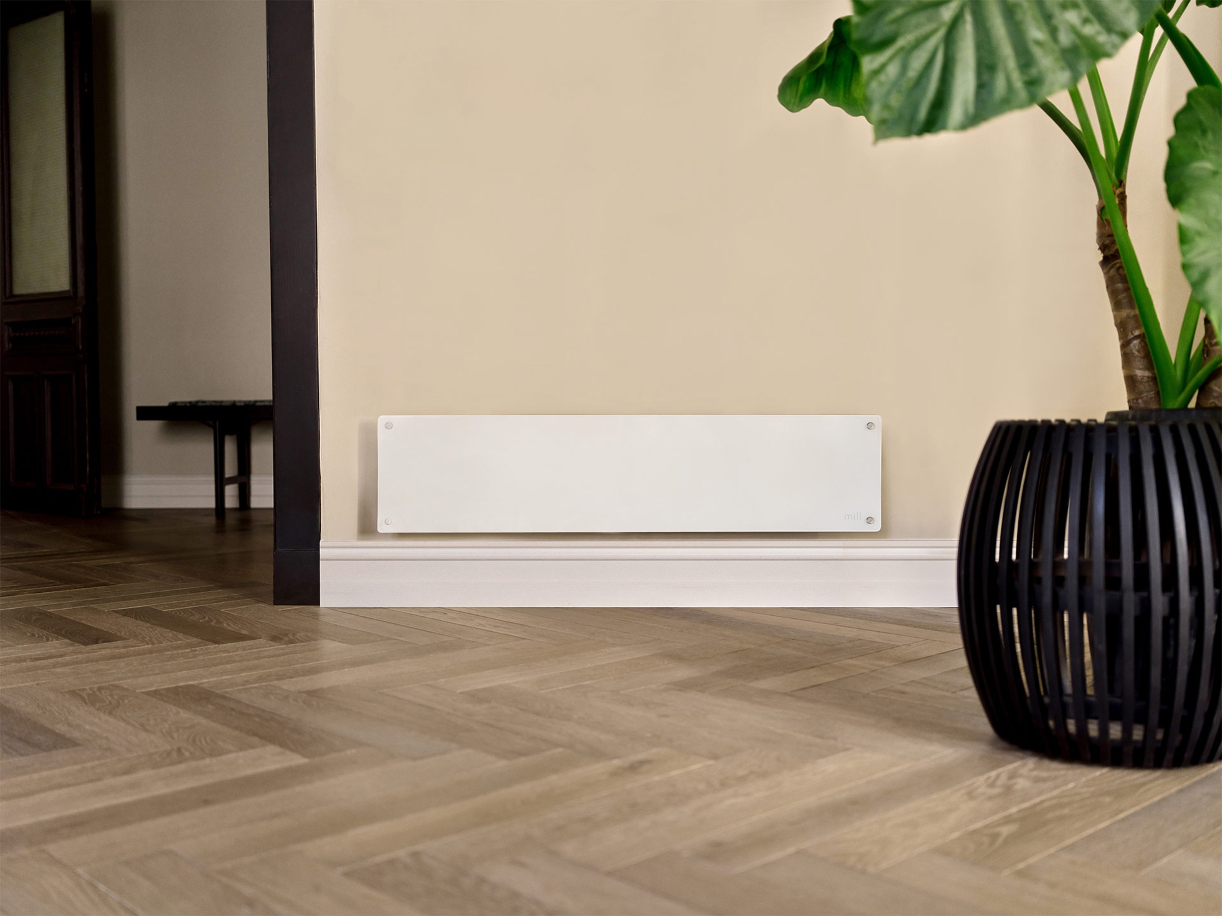 Mill Glas WiFi Gen 3 Panelelement 850W  -B-Grade Demo hem & hushåll