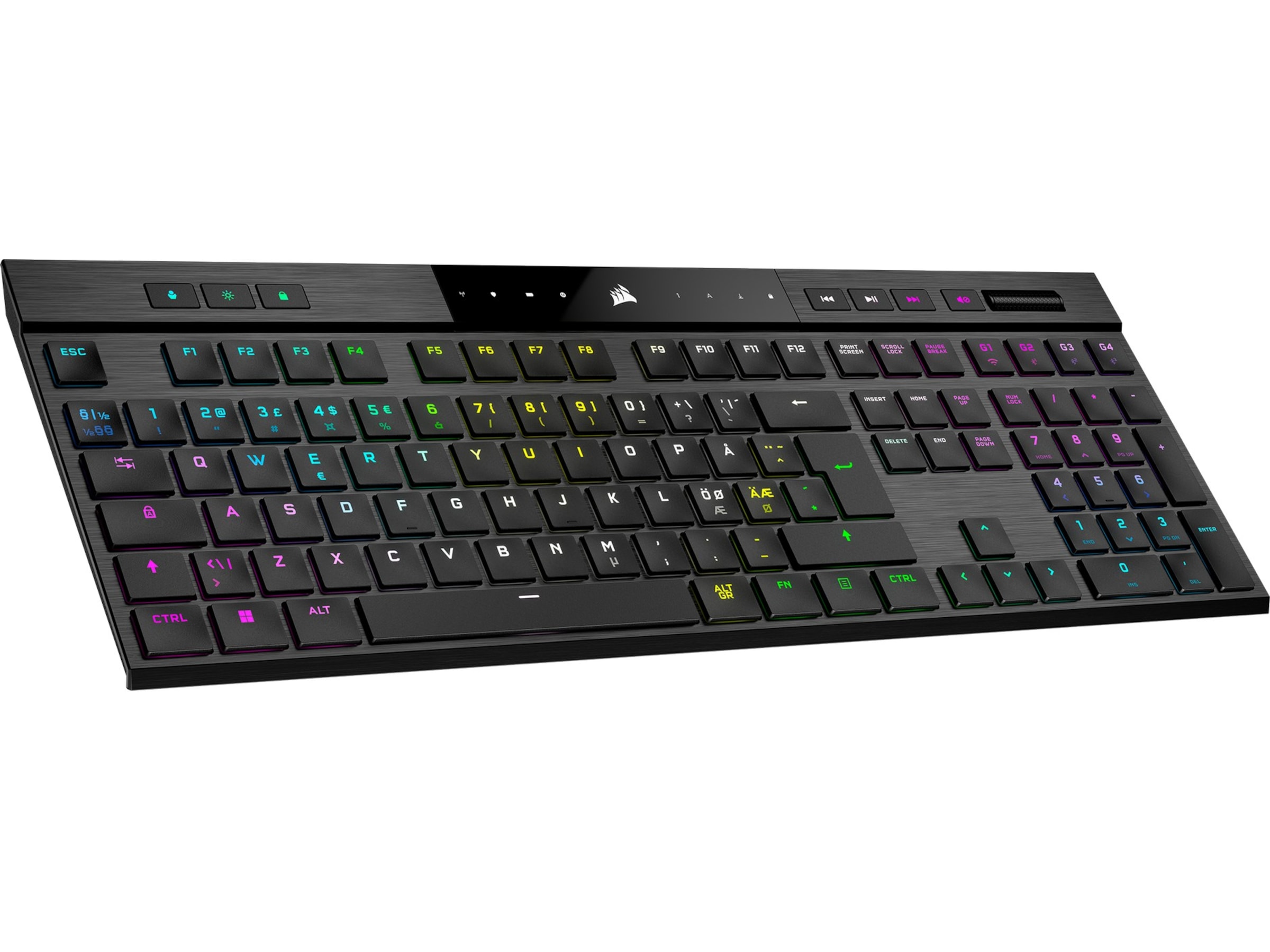 Corsair K100 Air Trådlöst Gamingtangentbord RGB (svart) Gamingtangentbord