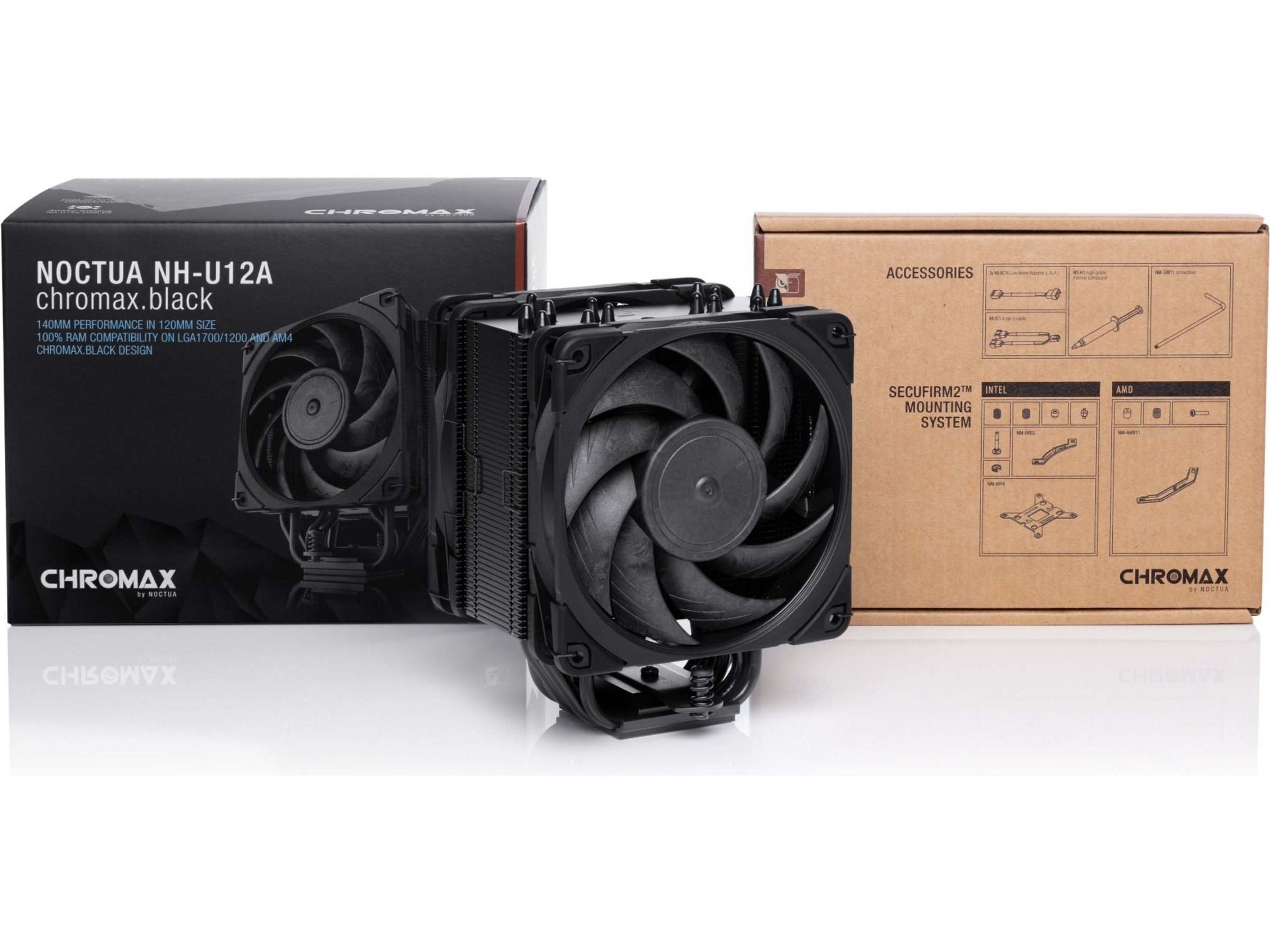 Noctua NH-U12A Kylare CPU - Luftkylning