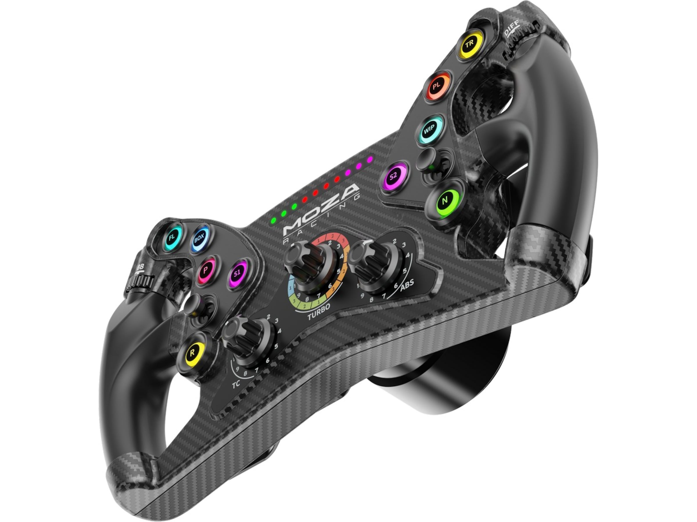 Moza Racing KS Formula Rat Ratt och pedaler