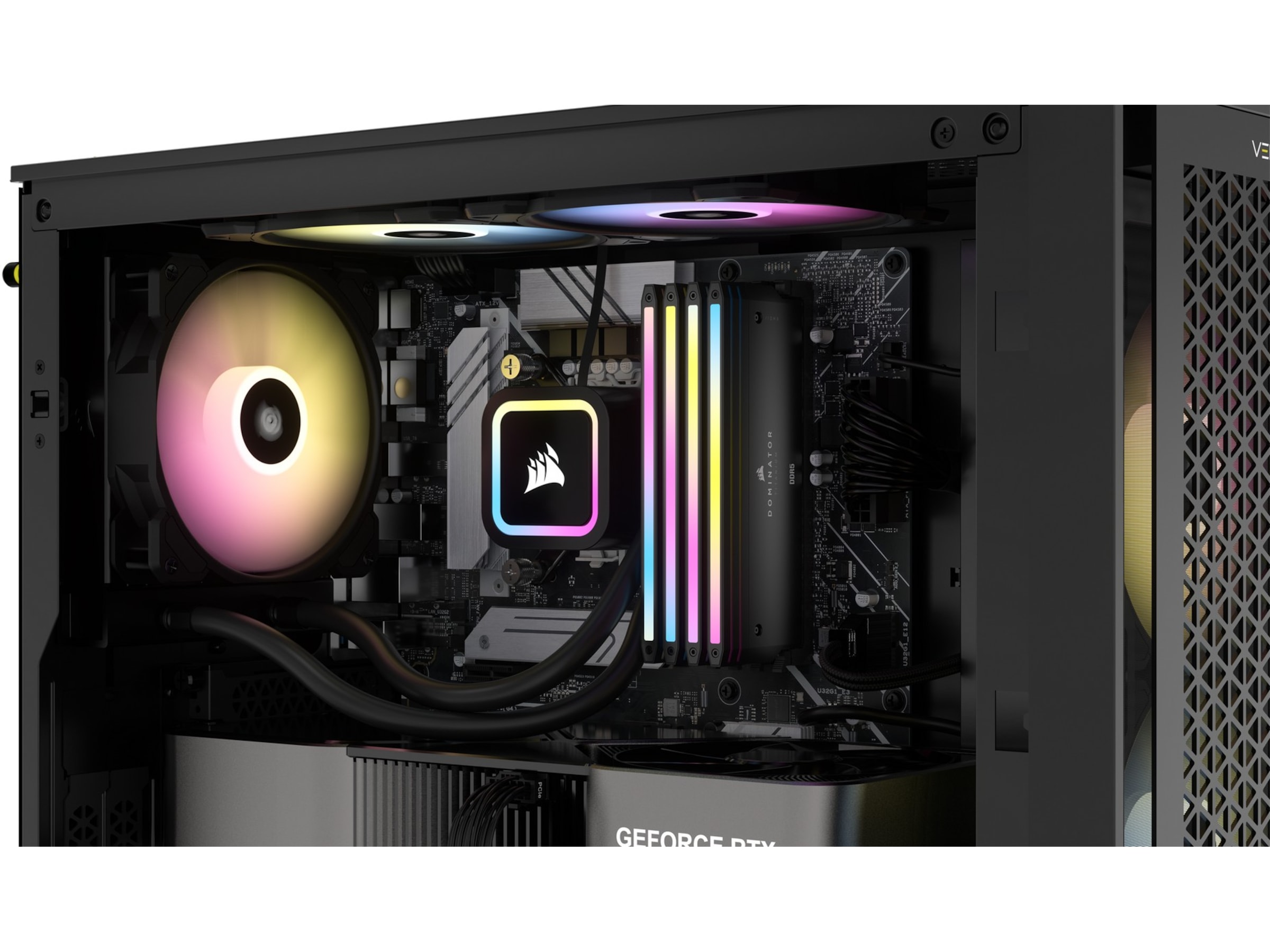 Corsair Dominator Titanium RGB DDR5 6000MHz 64GB (grå) Minne