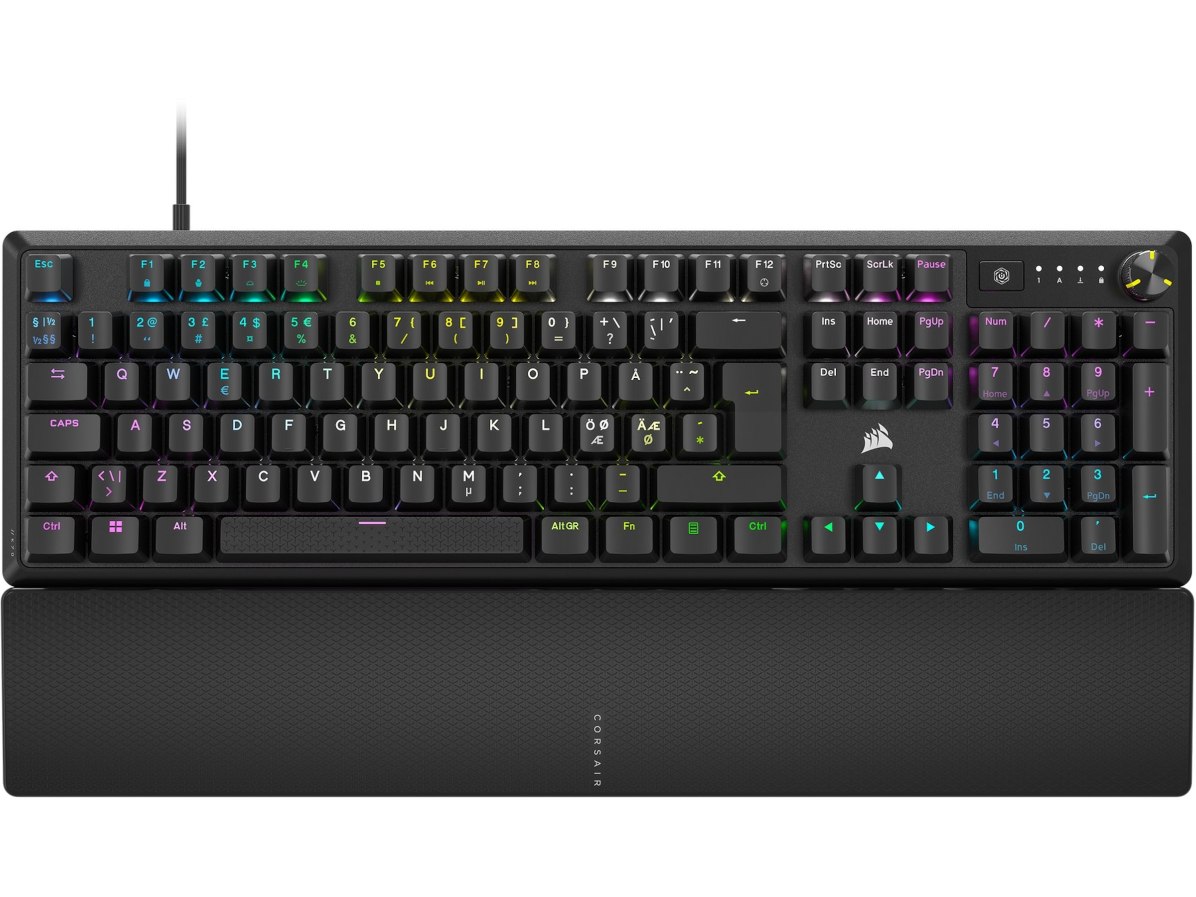 Corsair K70 Core RGB gamingtangentbord (svart) Gamingtangentbord