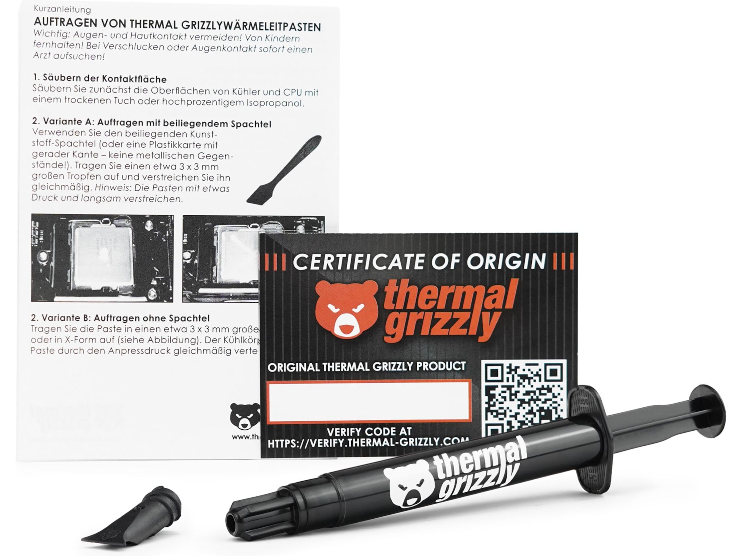 Thermal Grizzly Hydronaut 3,9g Kylpasta Kylpasta