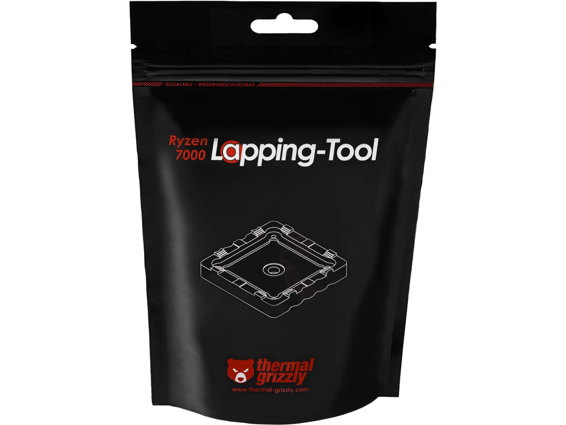 Thermal Grizzly Ryzen 7000 Lapping Tool Tillbehör