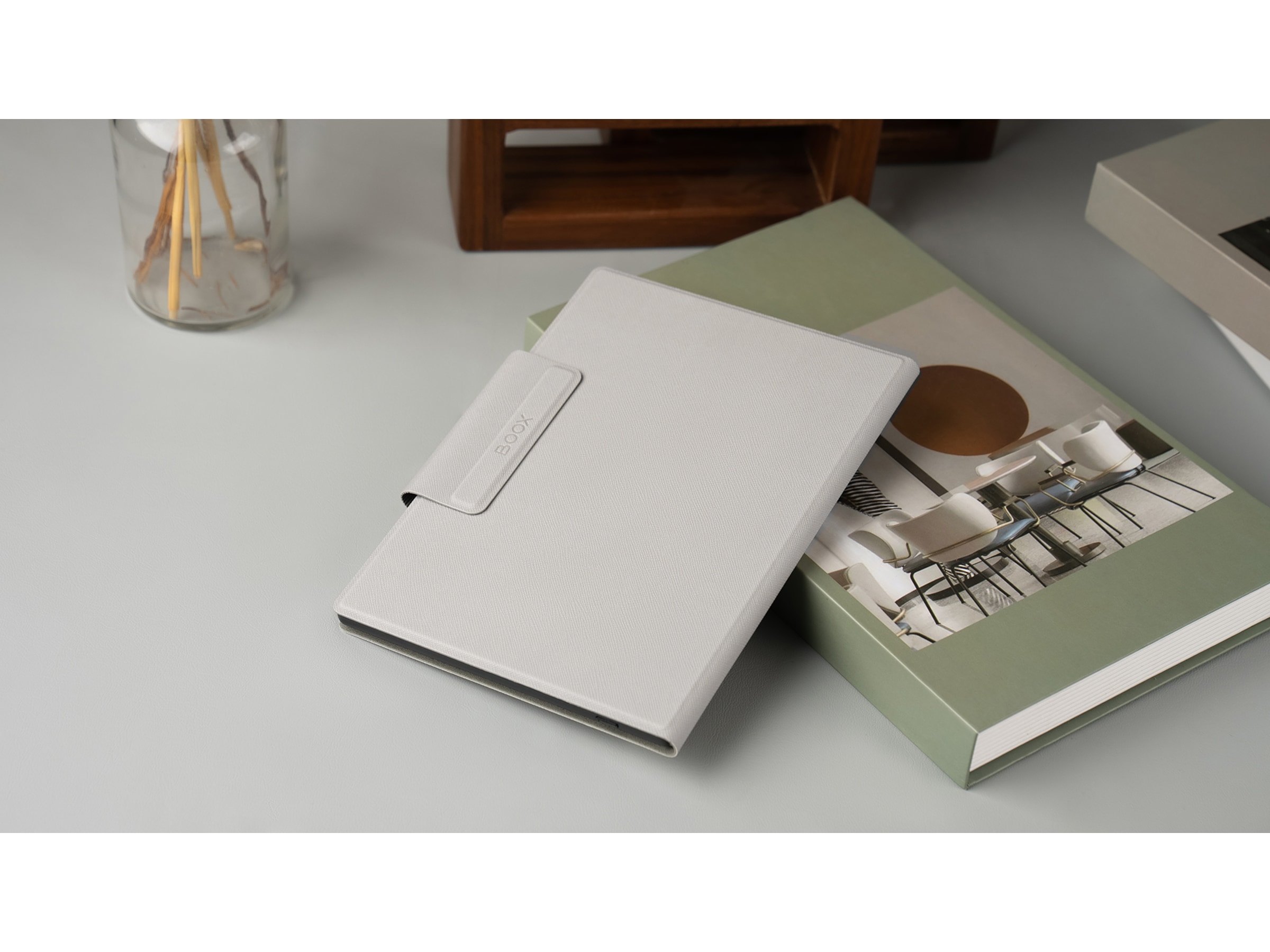 Onyx BOOX Tab Mini C Flipskydd (beige) Skydd