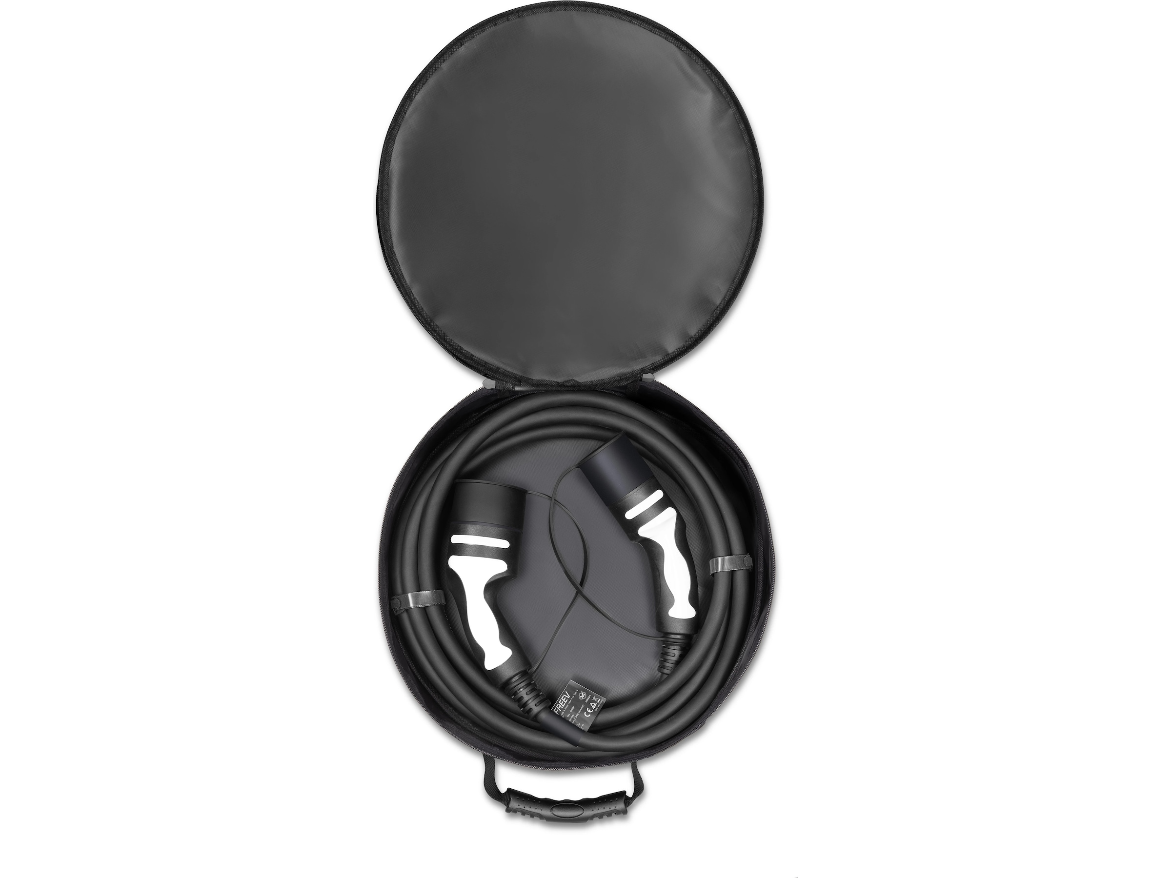 Freev EV-Charge 3000 Typ 2 laddningskabel 5m (svart/vit) Elektriska billaddningskablar