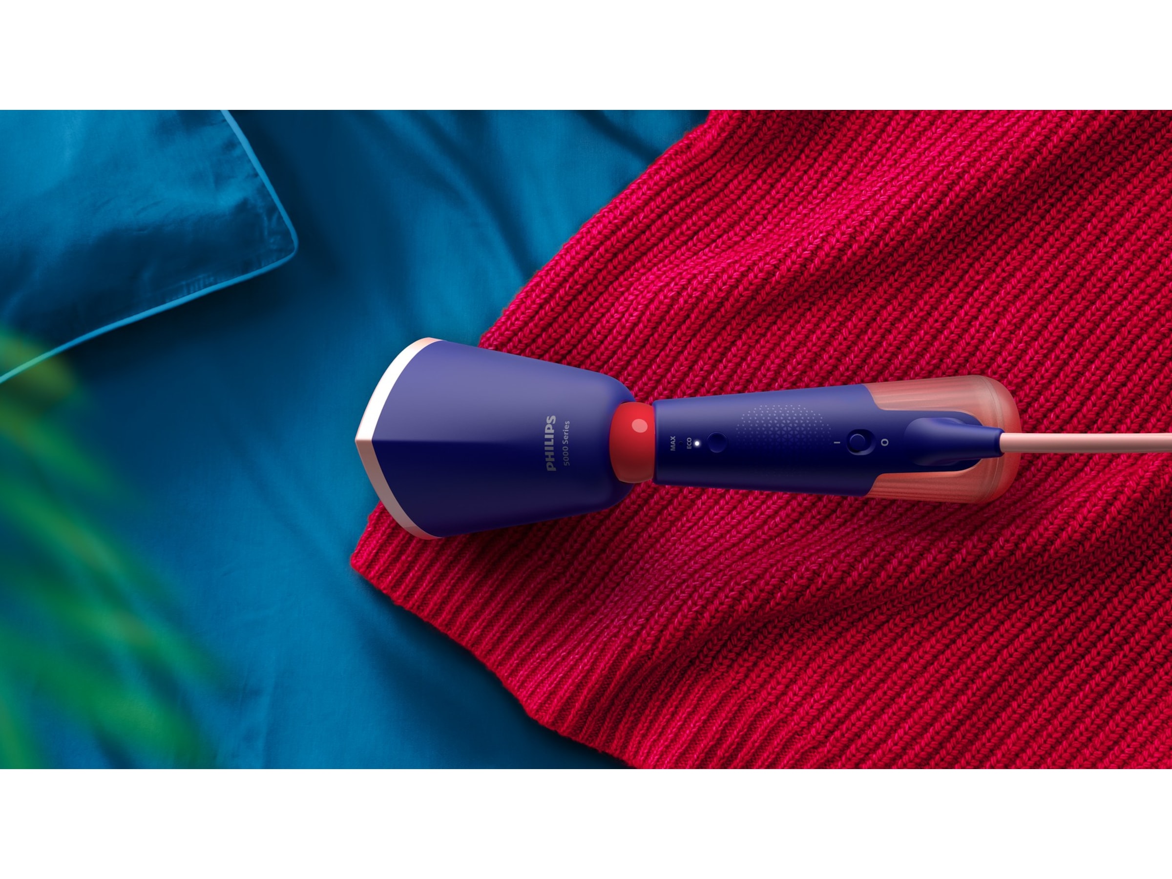 Philips 5000-serien STH5030/20 Handhållen klädångare (blå) Steamer