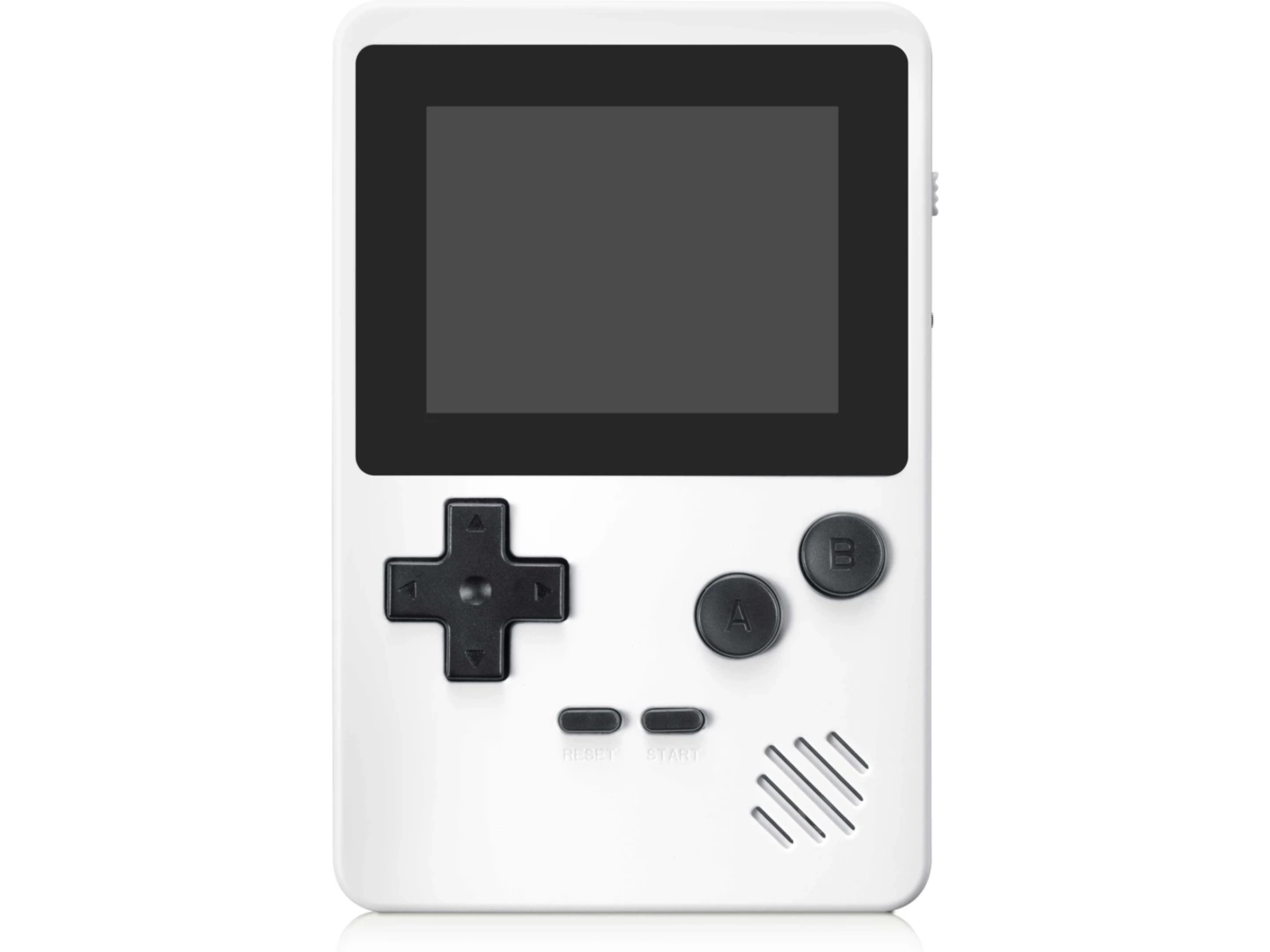 Gaming Tech CT-885 8-bit portabel spelkonsol (vit) Handhållna spelkonsoler