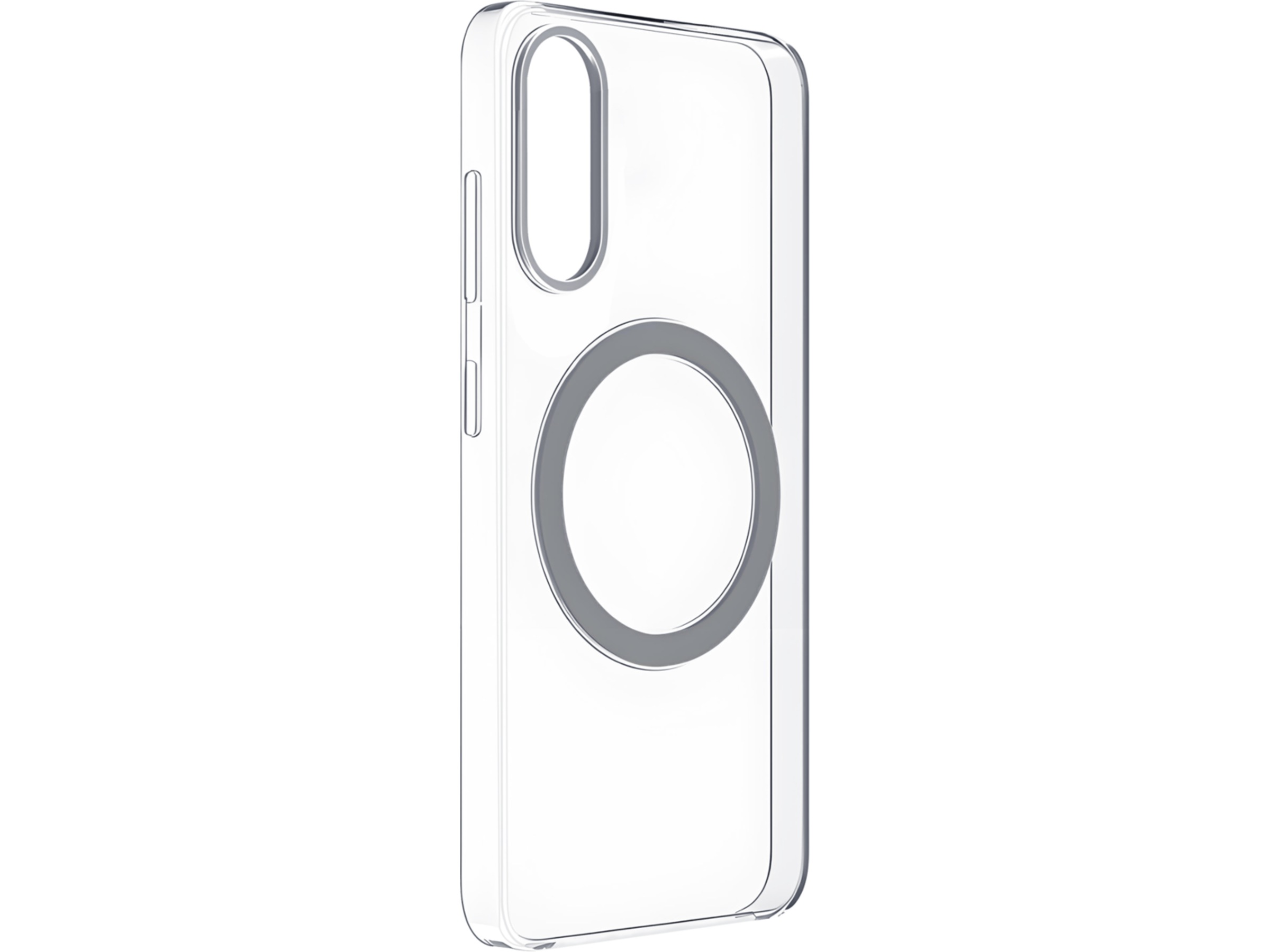 Samsung Galaxy S25 Edge Clear Magnet Case (transparent) Mobilskal
