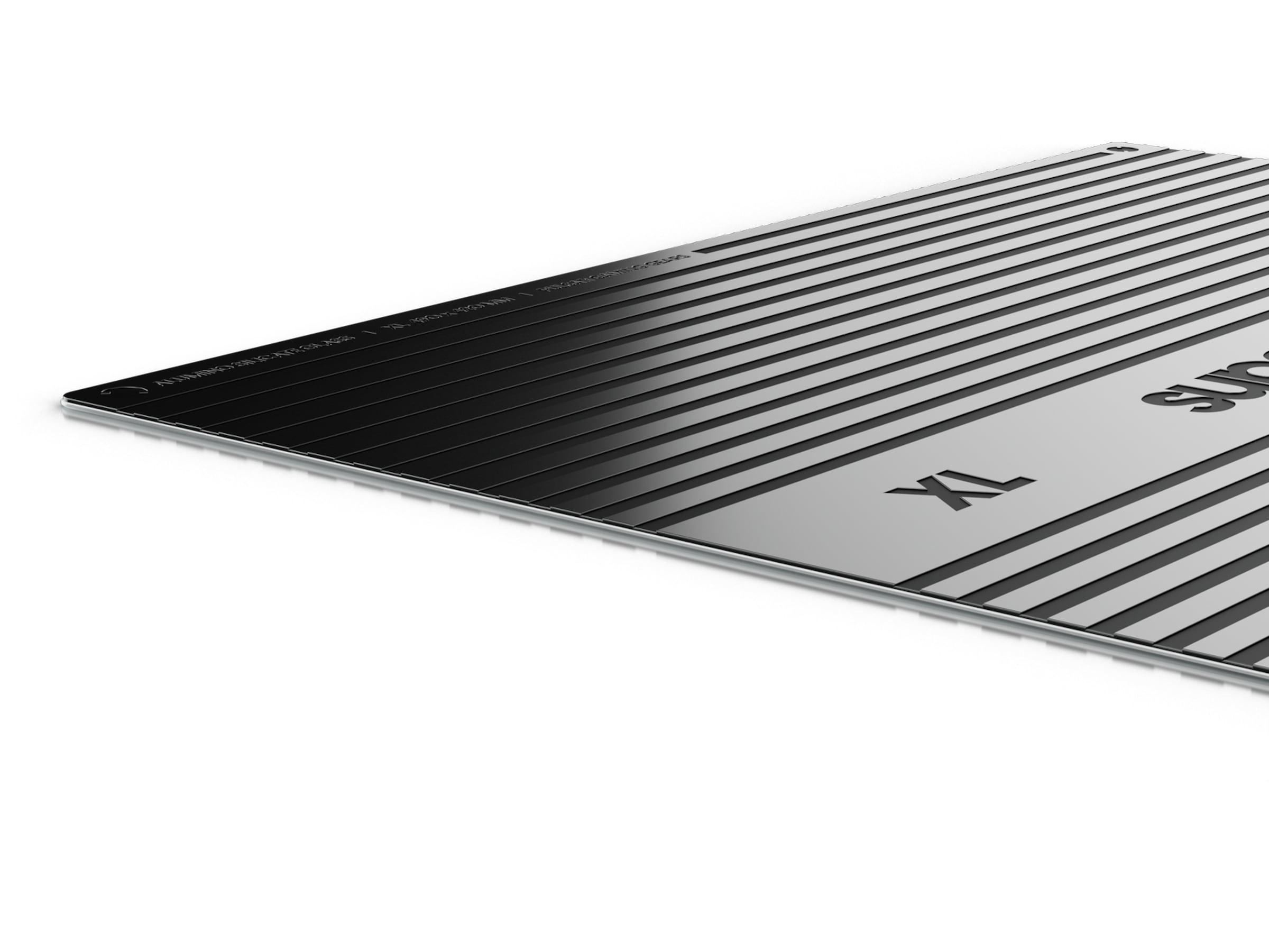 Pulsar Superglide Glass Musematta XL (vit) Gamingmusmatta