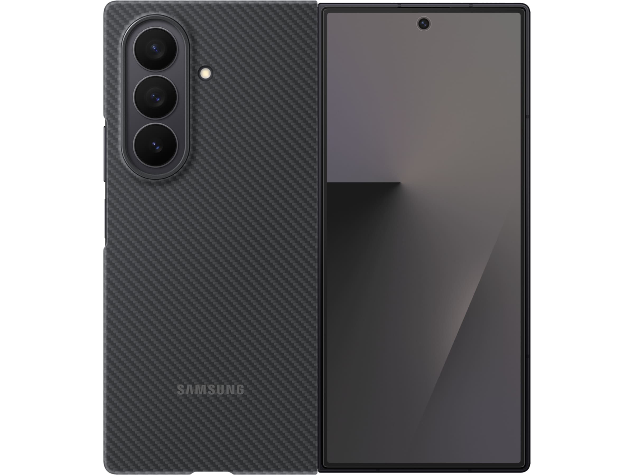 Samsung Galaxy Z Fold7 Carbon Shield Case (black) Mobilskal