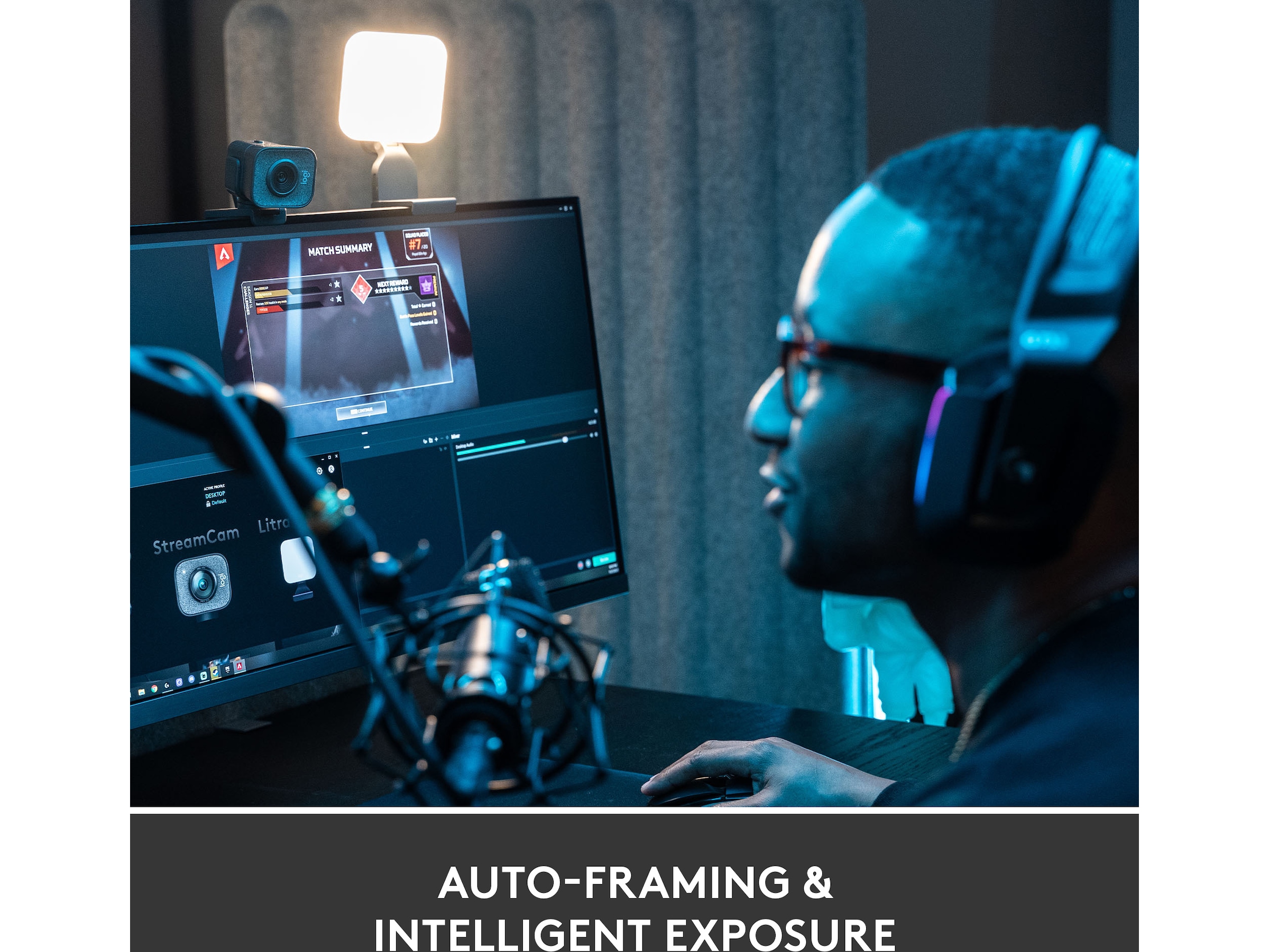 Logitech StreamCam Graphite Webbkamera