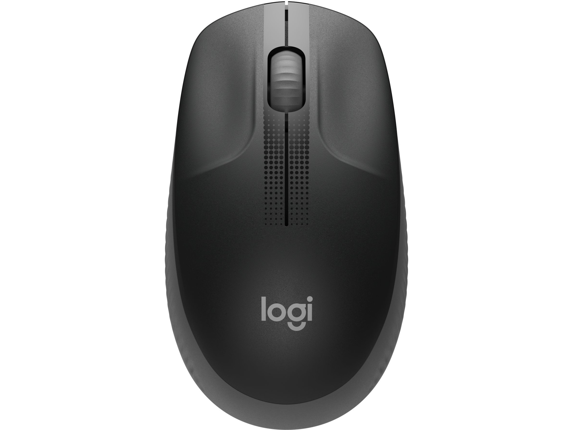 Logitech M190 Normalstor trådlös mus kolsvart Mus