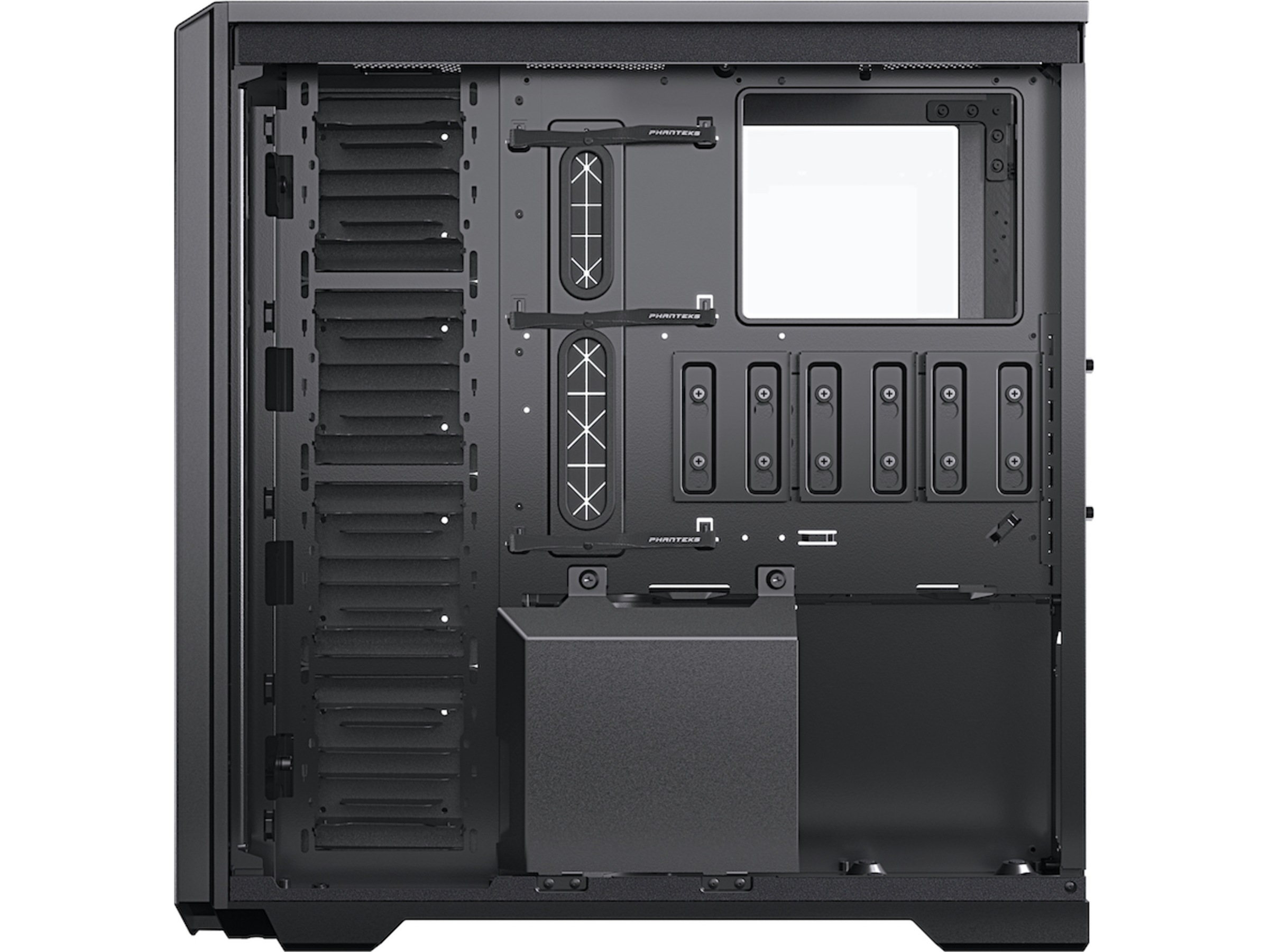 Phanteks Enthoo Pro 2 (svart) Big tower