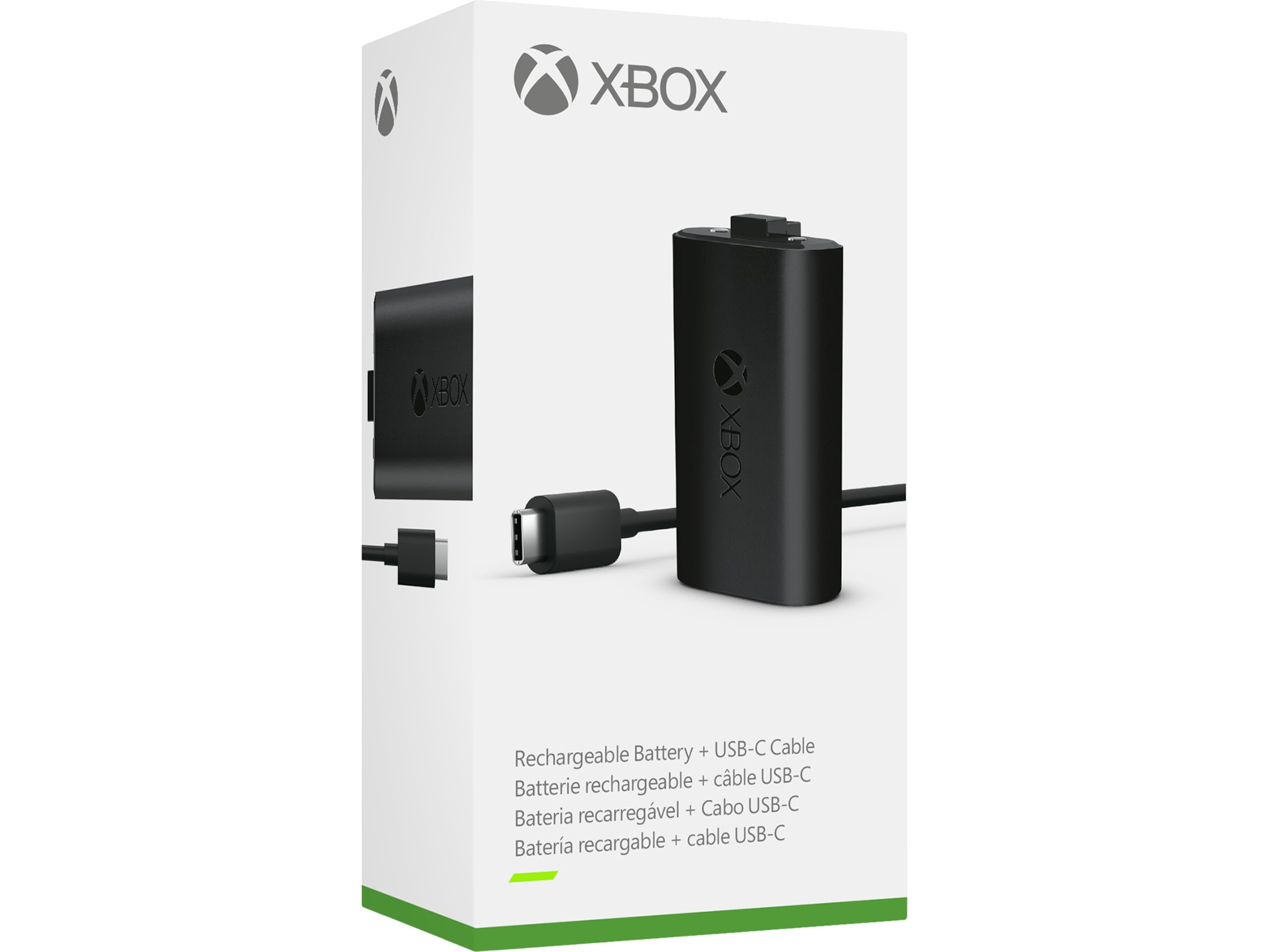 Xbox Laddningsbart Batteri + USB-C-kabel Tillbehör till spelkonsoler