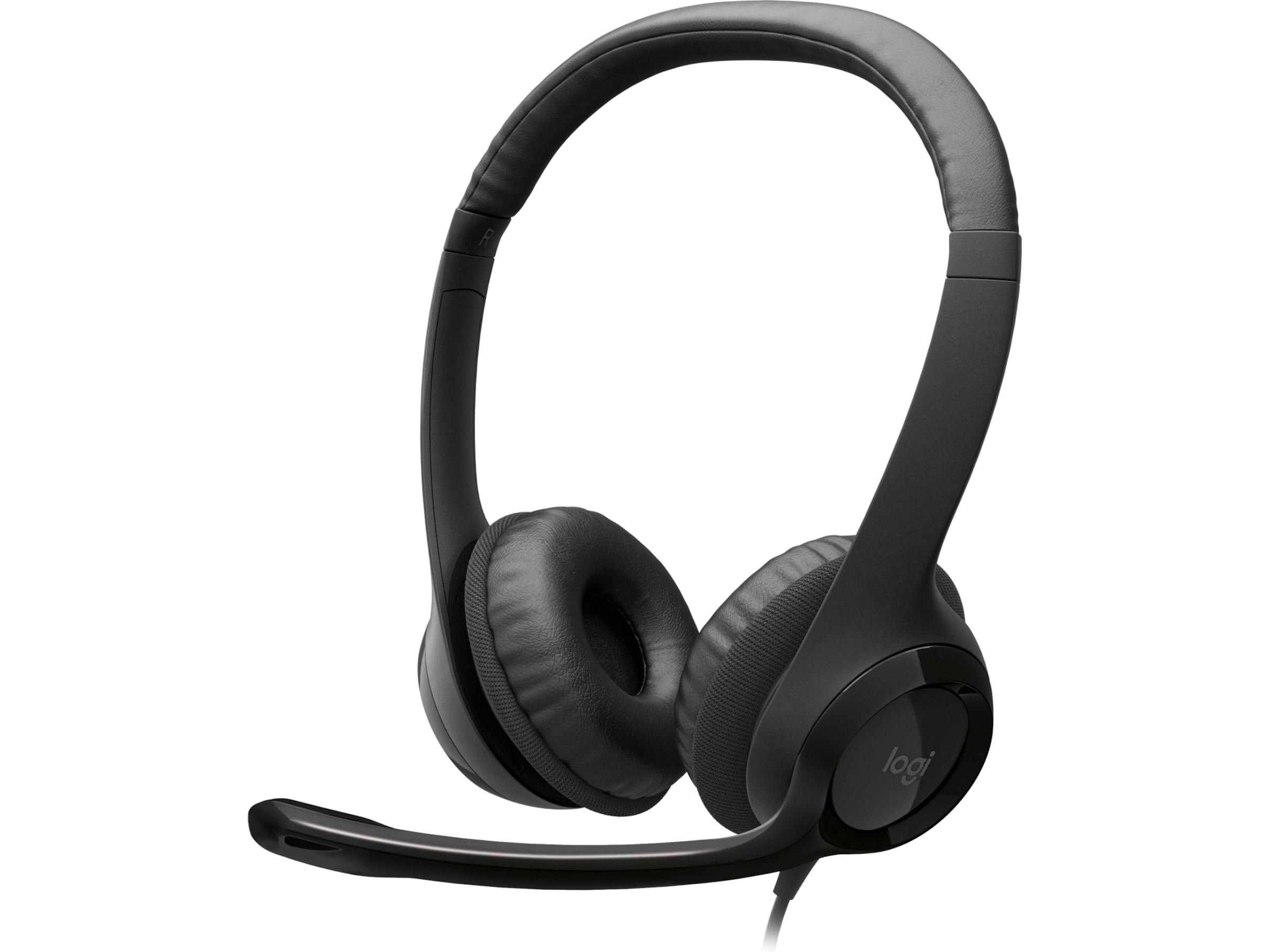 Logitech H390 USB PC Headset (svart) Headset
