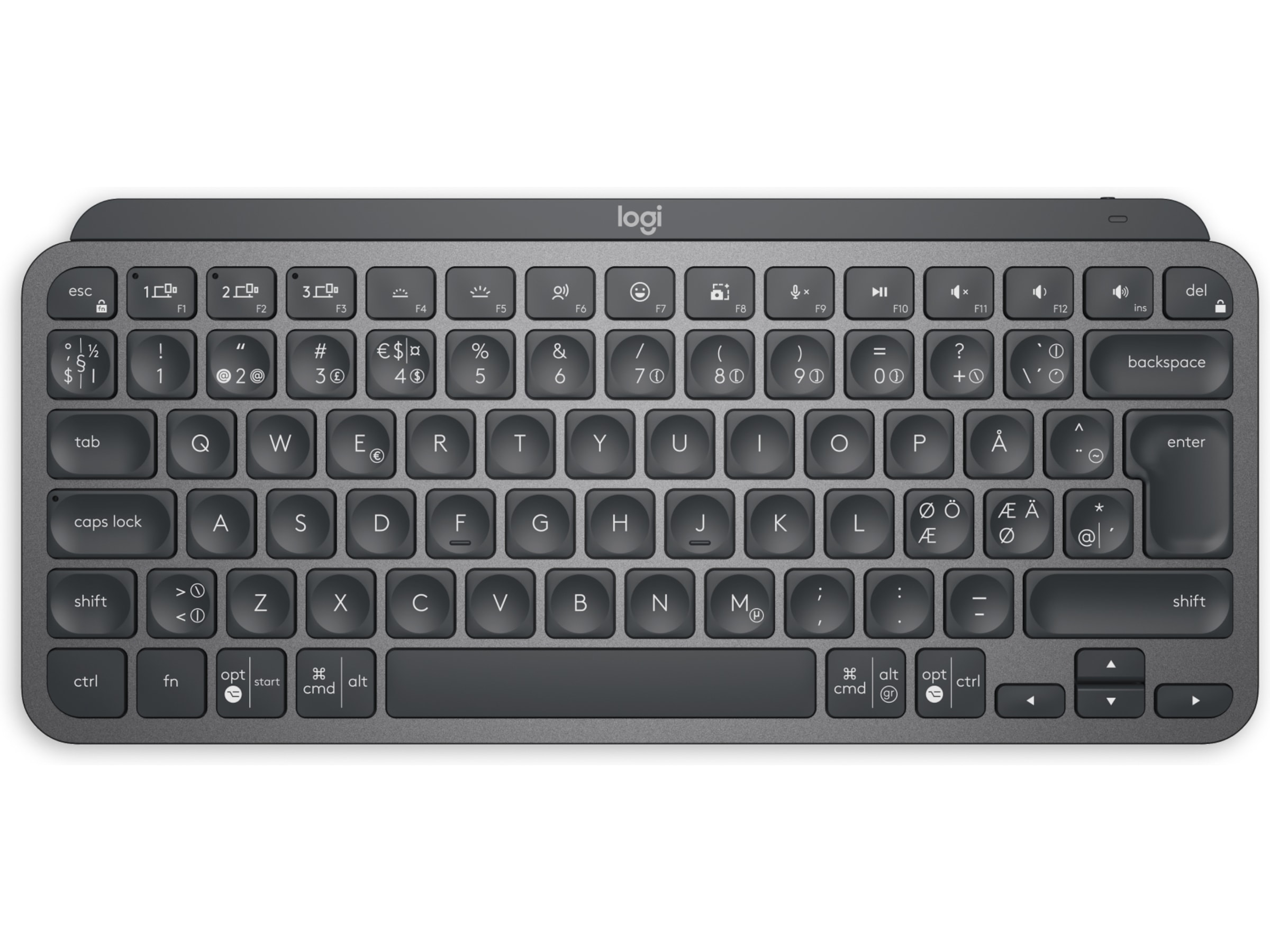 Logitech MX Keys Mini - GRAPHITE. Tangentbord