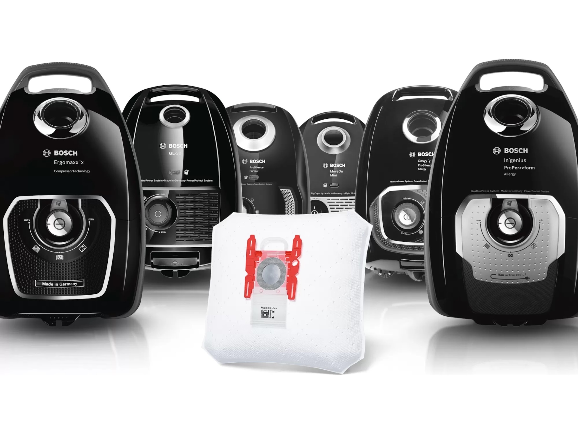 Bosch BBZ41FGALL Dammsugare dammpåse, PowerProtect Typ G ALL Tillbehör för dammsugare & rengöring