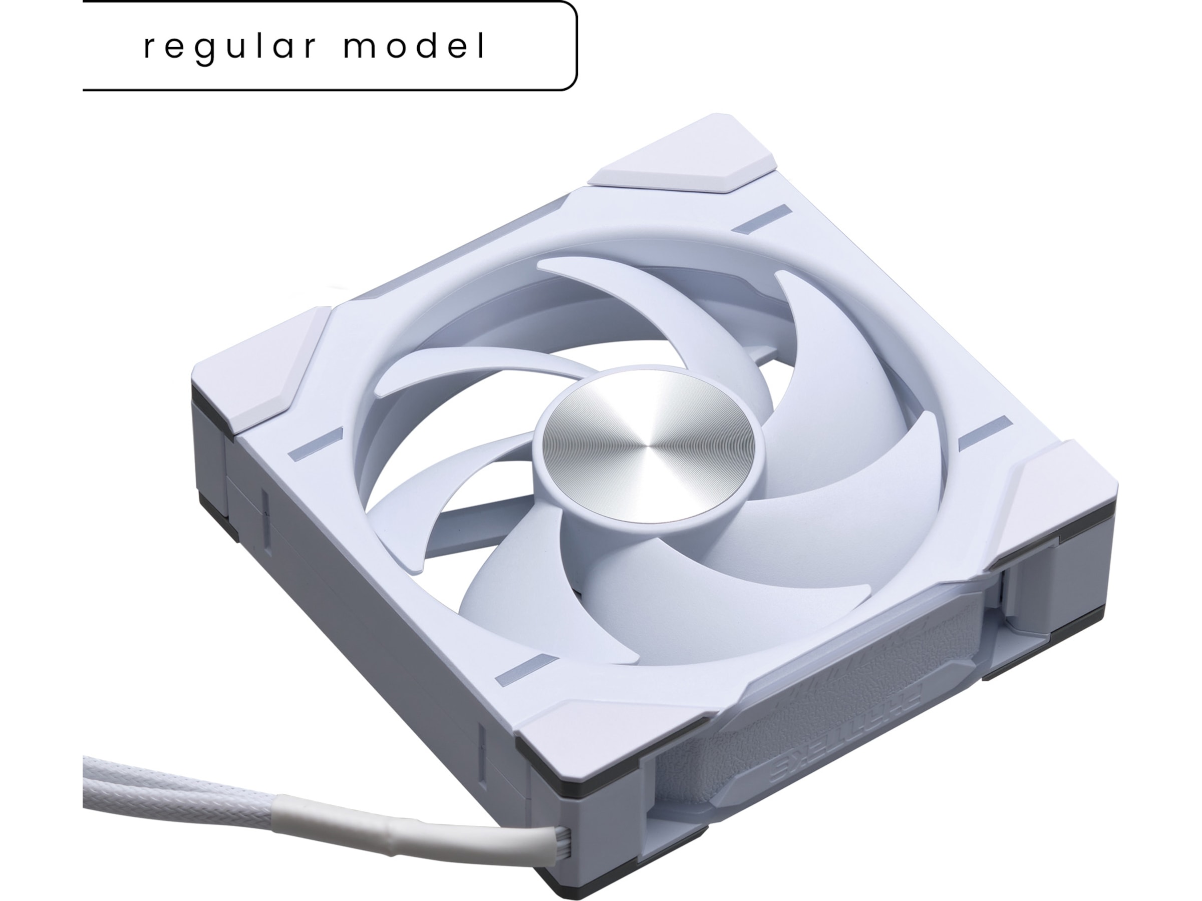 Phanteks D30 120mm PWM DRGB Fläkt (vit) Fläkt