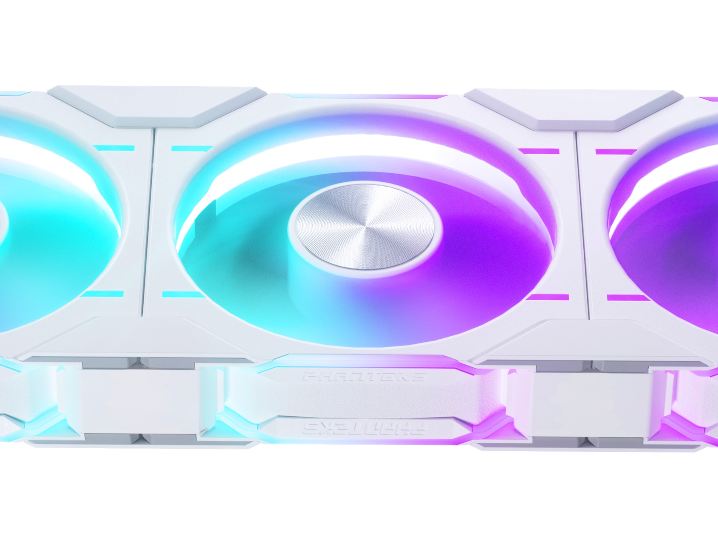 Phanteks D30 120mm PWM DRGB Fläkt (vit) Fläkt