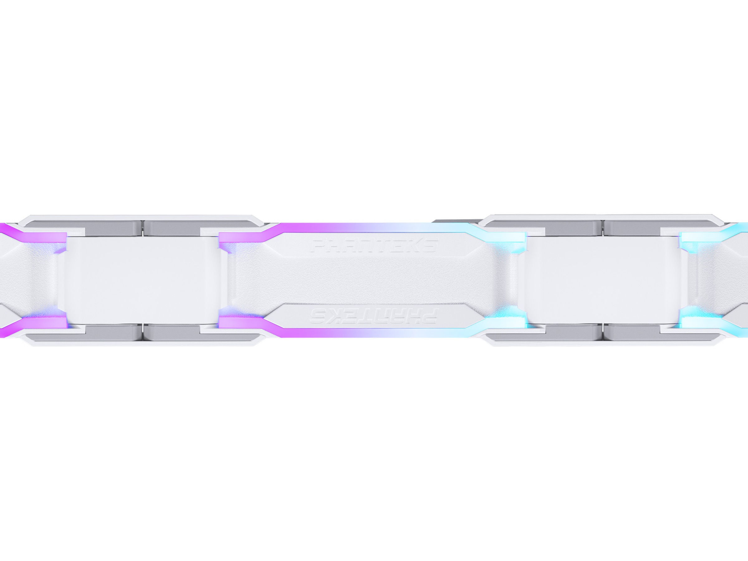 Phanteks D30 120mm PWM DRGB Fläkt (vit) Fläkt