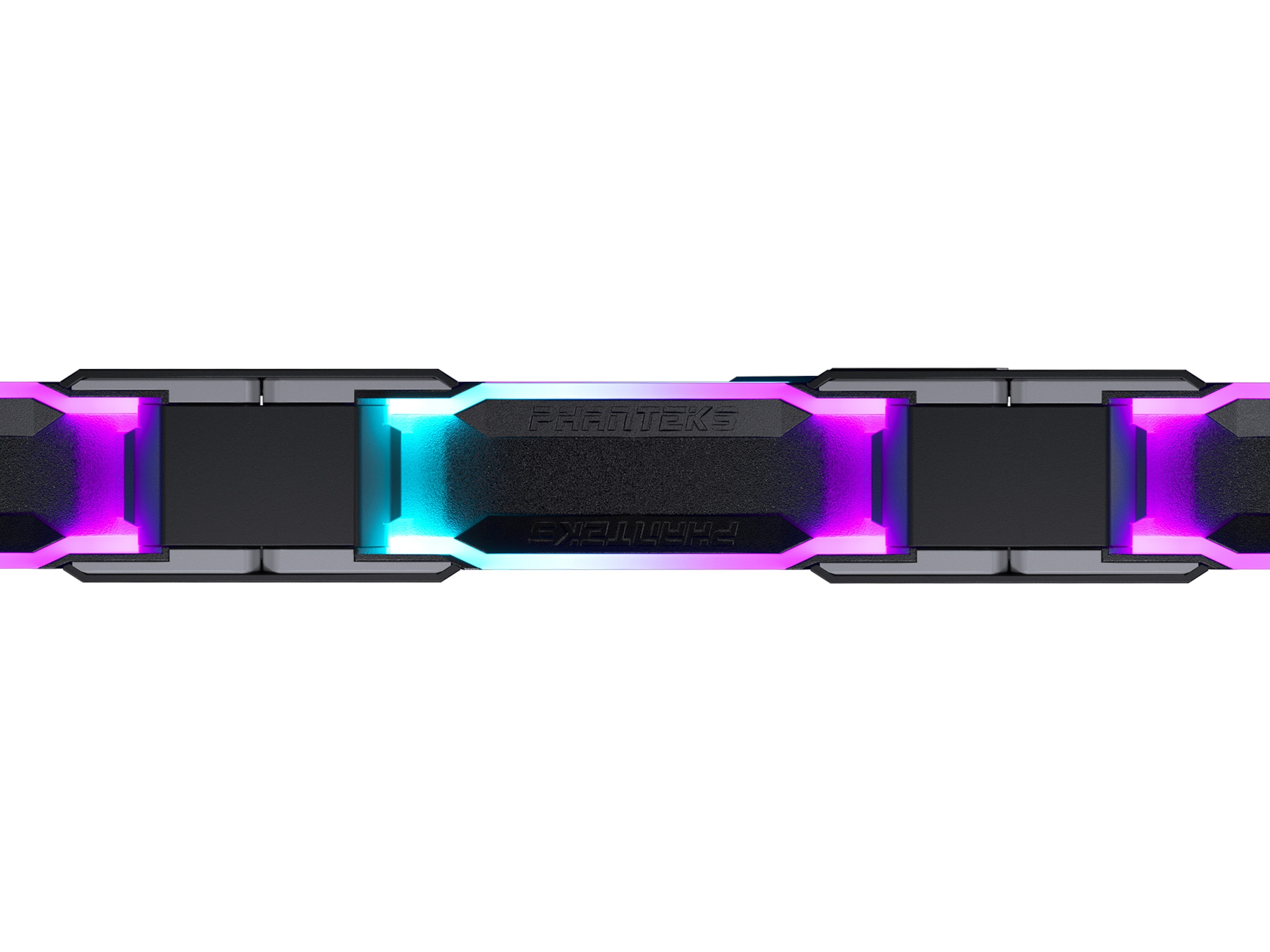 Phanteks D30 120mm DRGB Fläkt 3pack (svart) Fläkt