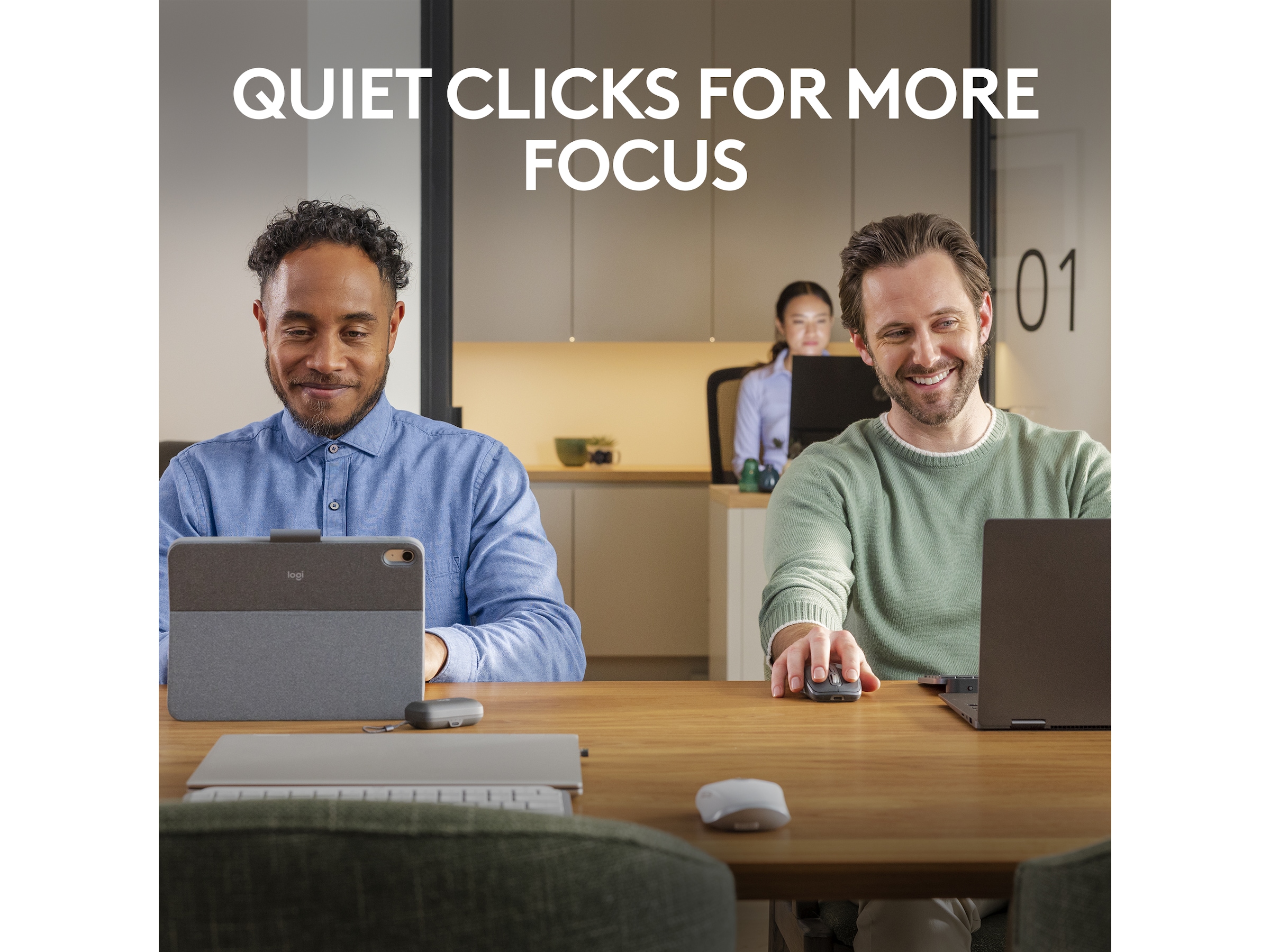 Logitech MX Anywhere 3S trådlös mus (pale grey) Mus