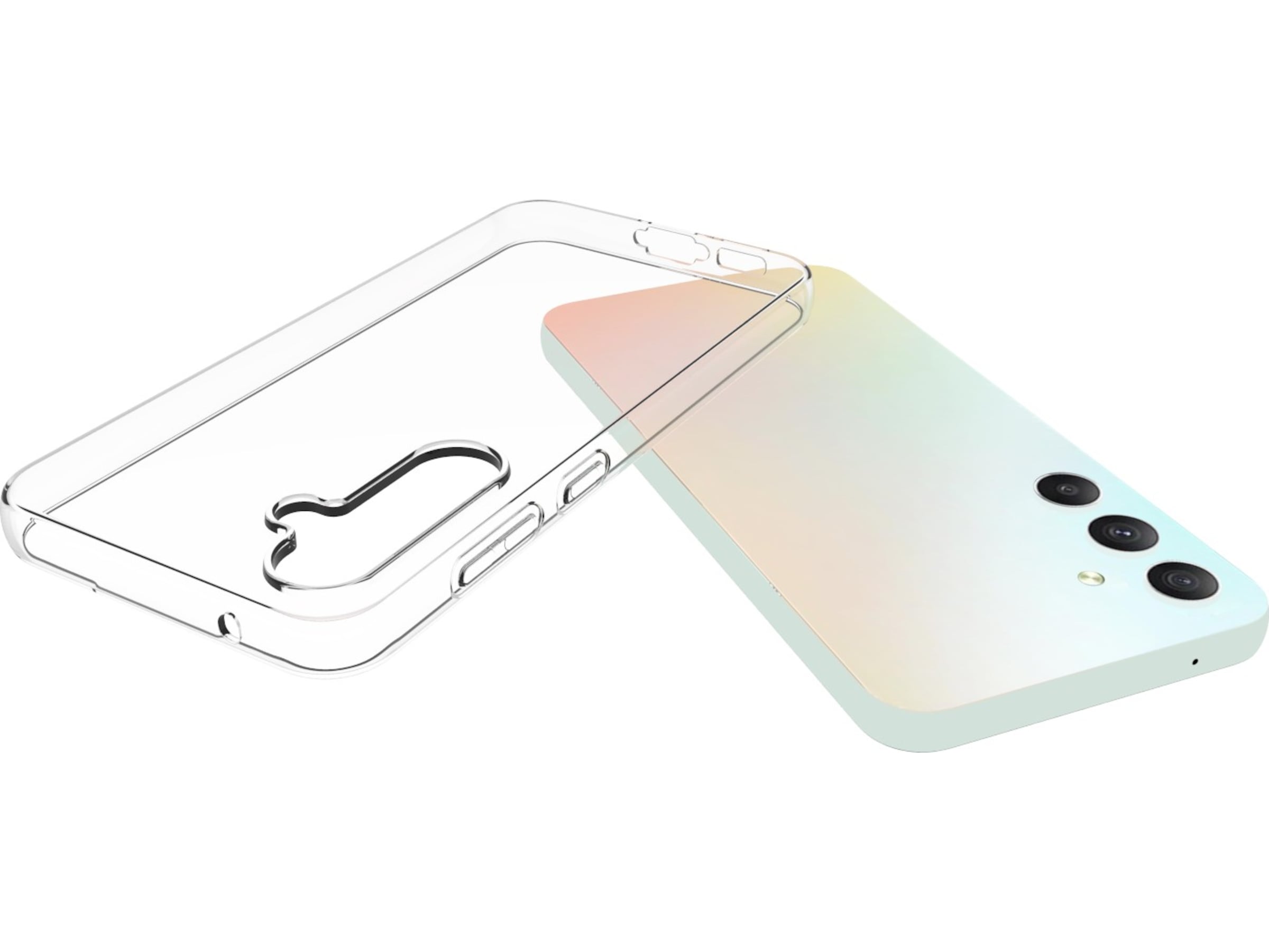 iiglo Galaxy S23 FE Silikonskydd (transparent) Mobilskal