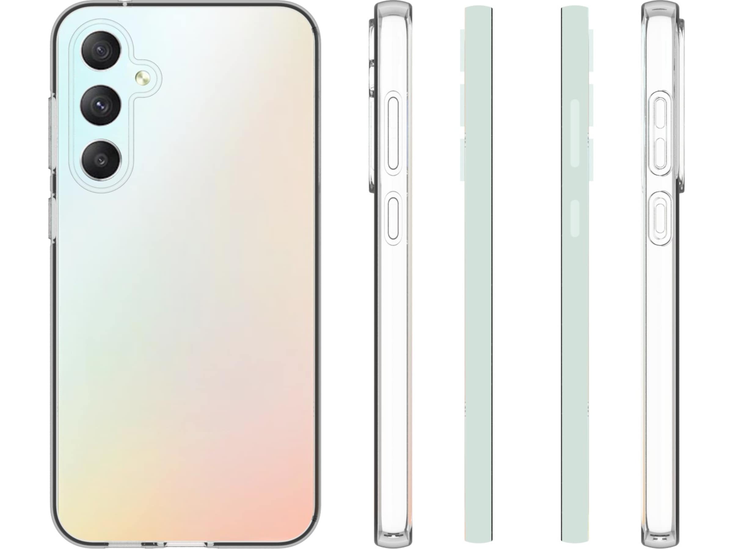 iiglo Galaxy S23 FE Silikonskydd (transparent) Mobilskal