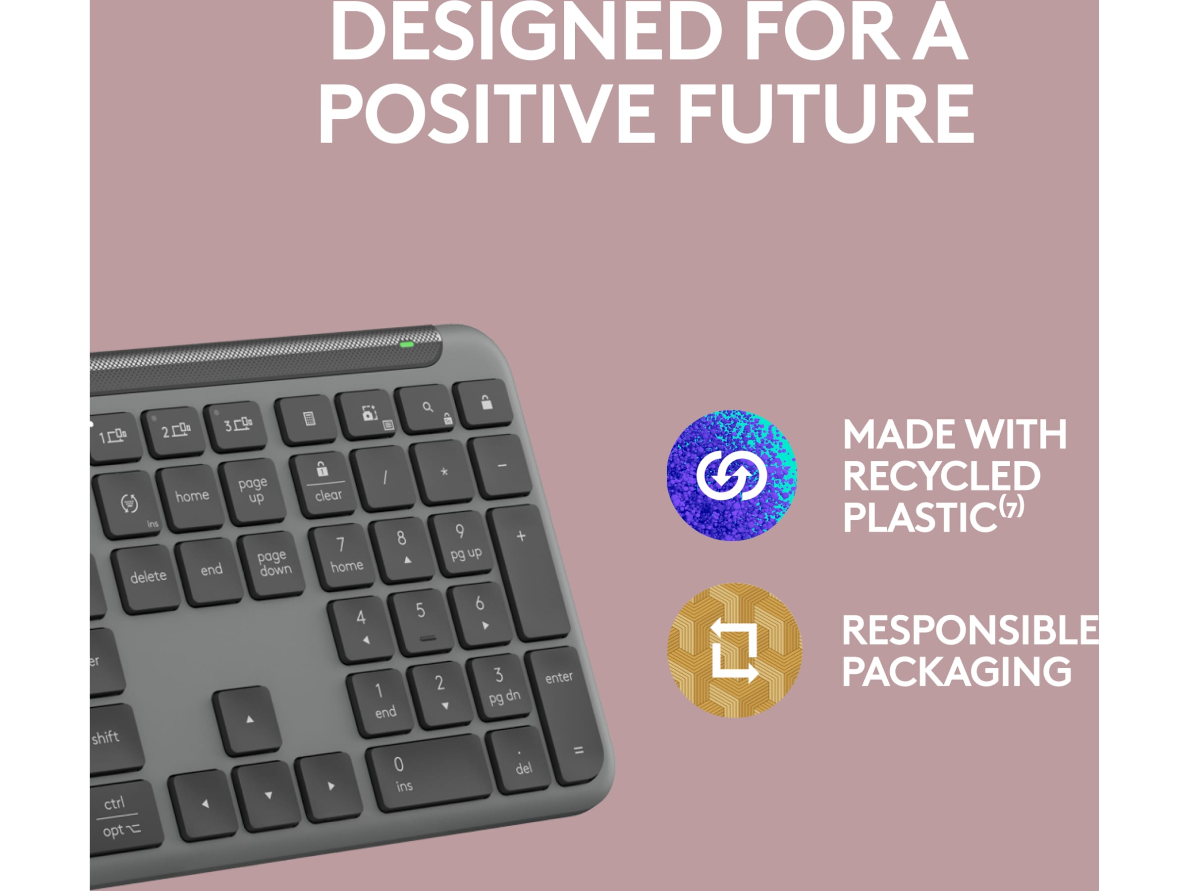 Logitech Signature Slim K950 (graphite) Tangentbord