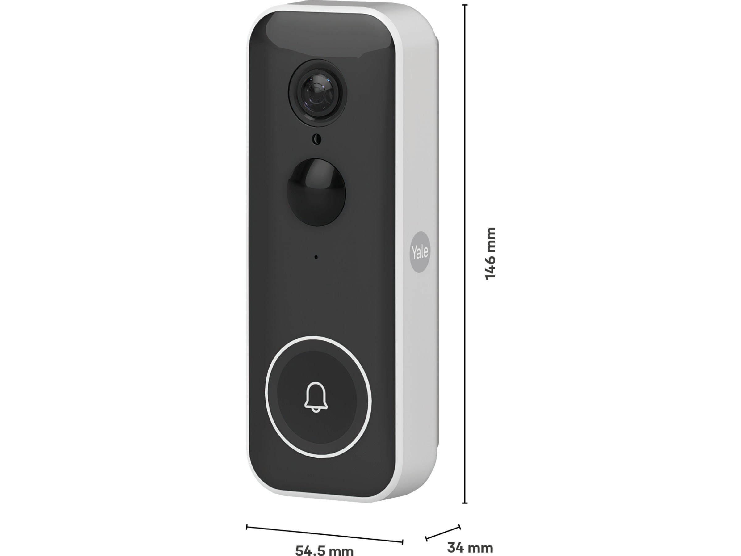 Yale Smart Video Doorbell (vit) Ringklockor