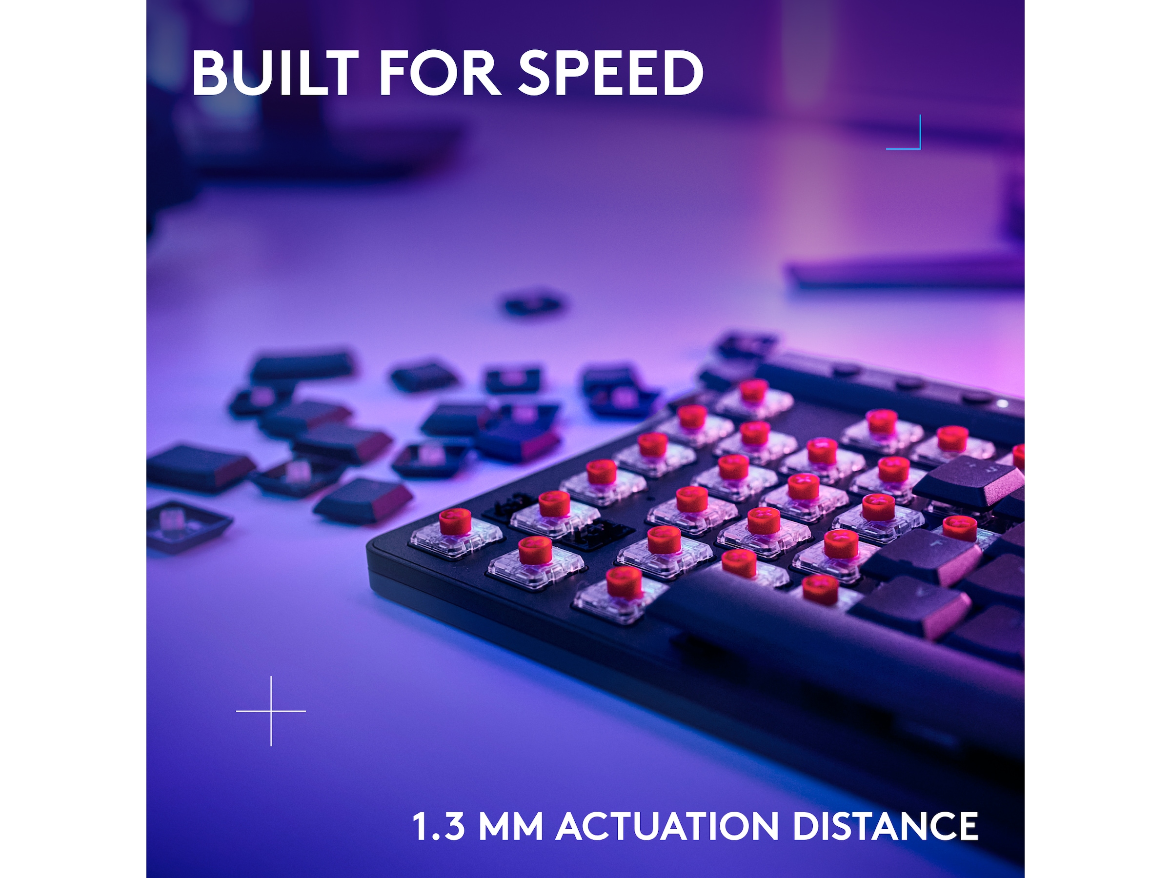 Logitech G G515 Lightspeed Gamingtangentbord (svart) Gamingtangentbord