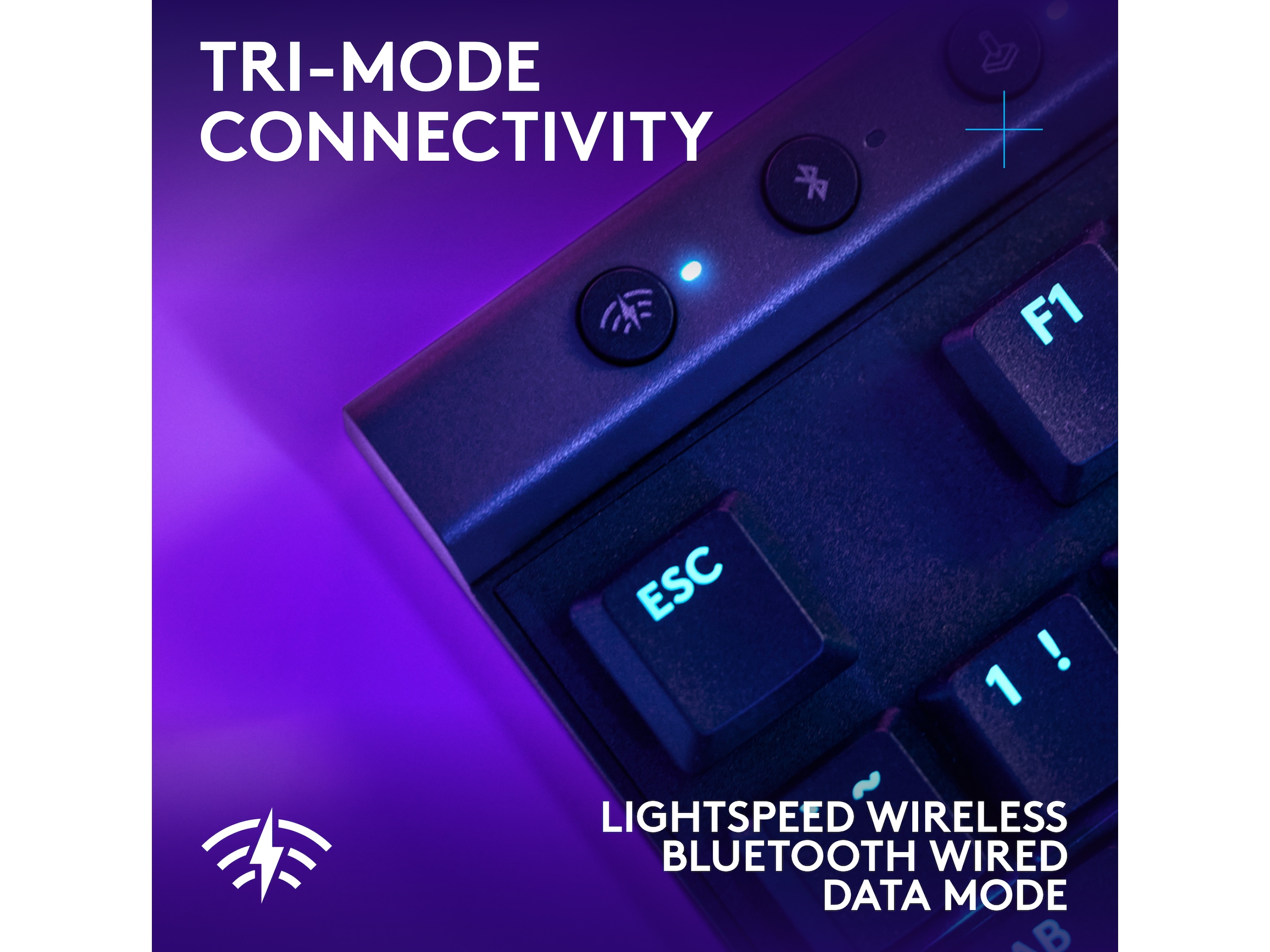 Logitech G G515 Lightspeed Gamingtangentbord (svart) Gamingtangentbord