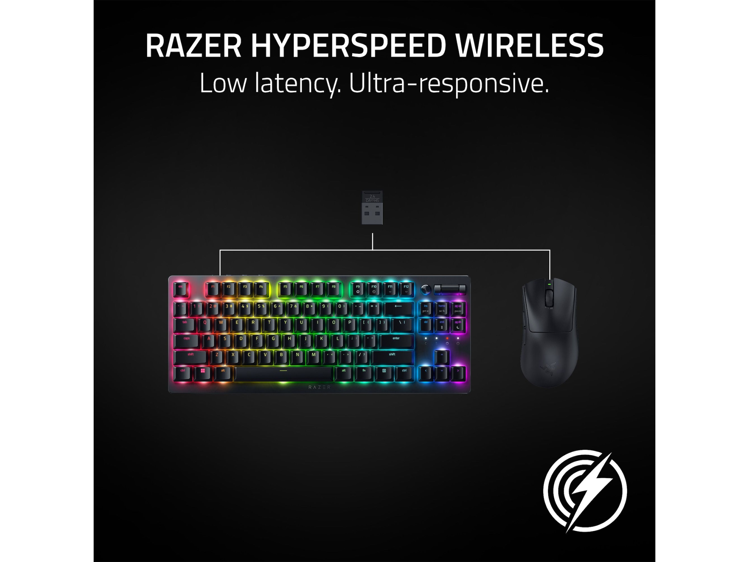 Razer DeathAdder V3 HyperSpeed ​​​​trådlös gamingmus Gamingmus