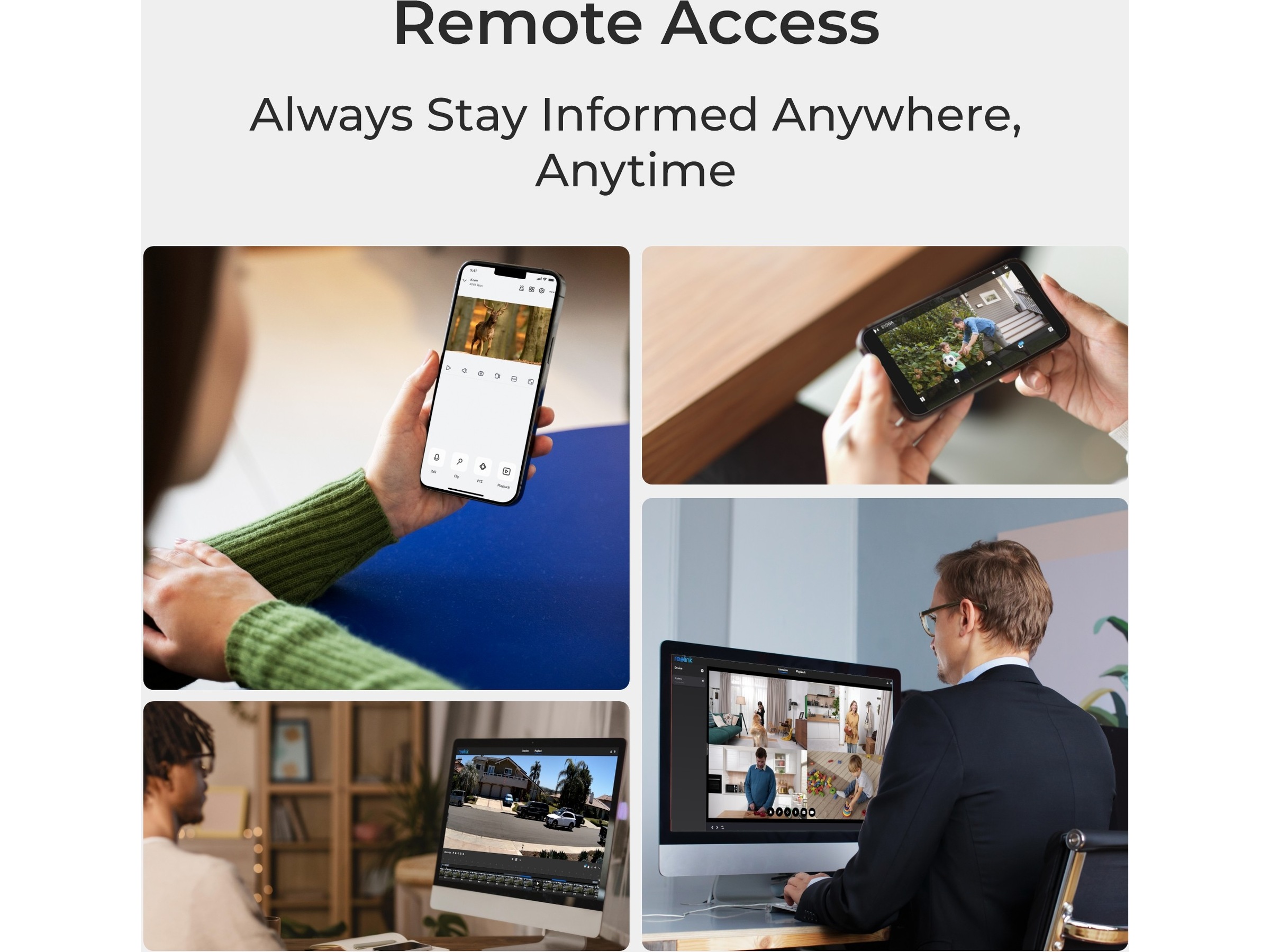 Reolink Argus 3 Pro Smart 2K wireless övervakningskamera utomhus Övervakningskamera