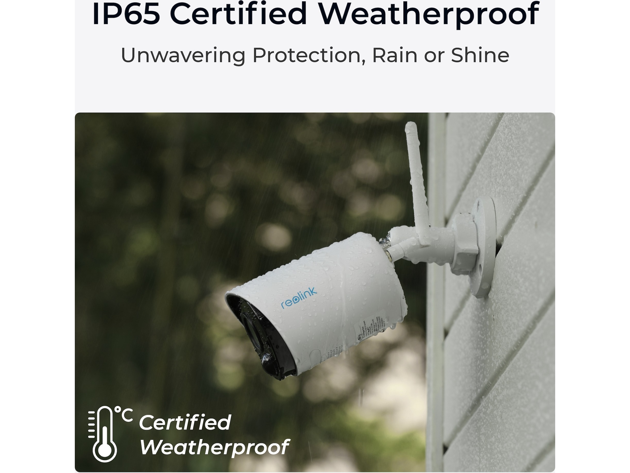 Reolink Argus Eco övervakningskamera utomhus Övervakningskamera