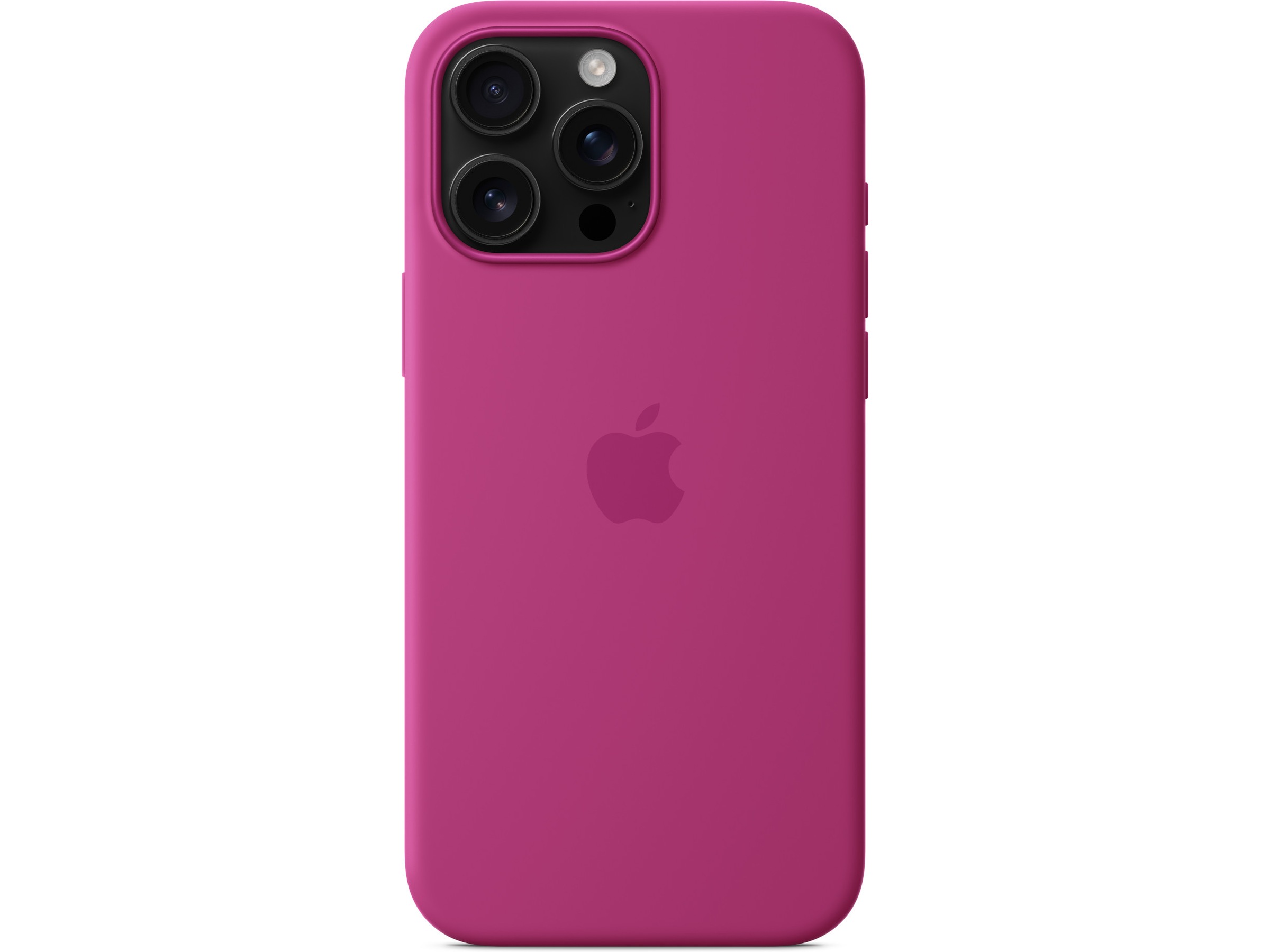 Apple iPhone 16 Pro Max Silikonskal (lila fuchsia) Mobilskal