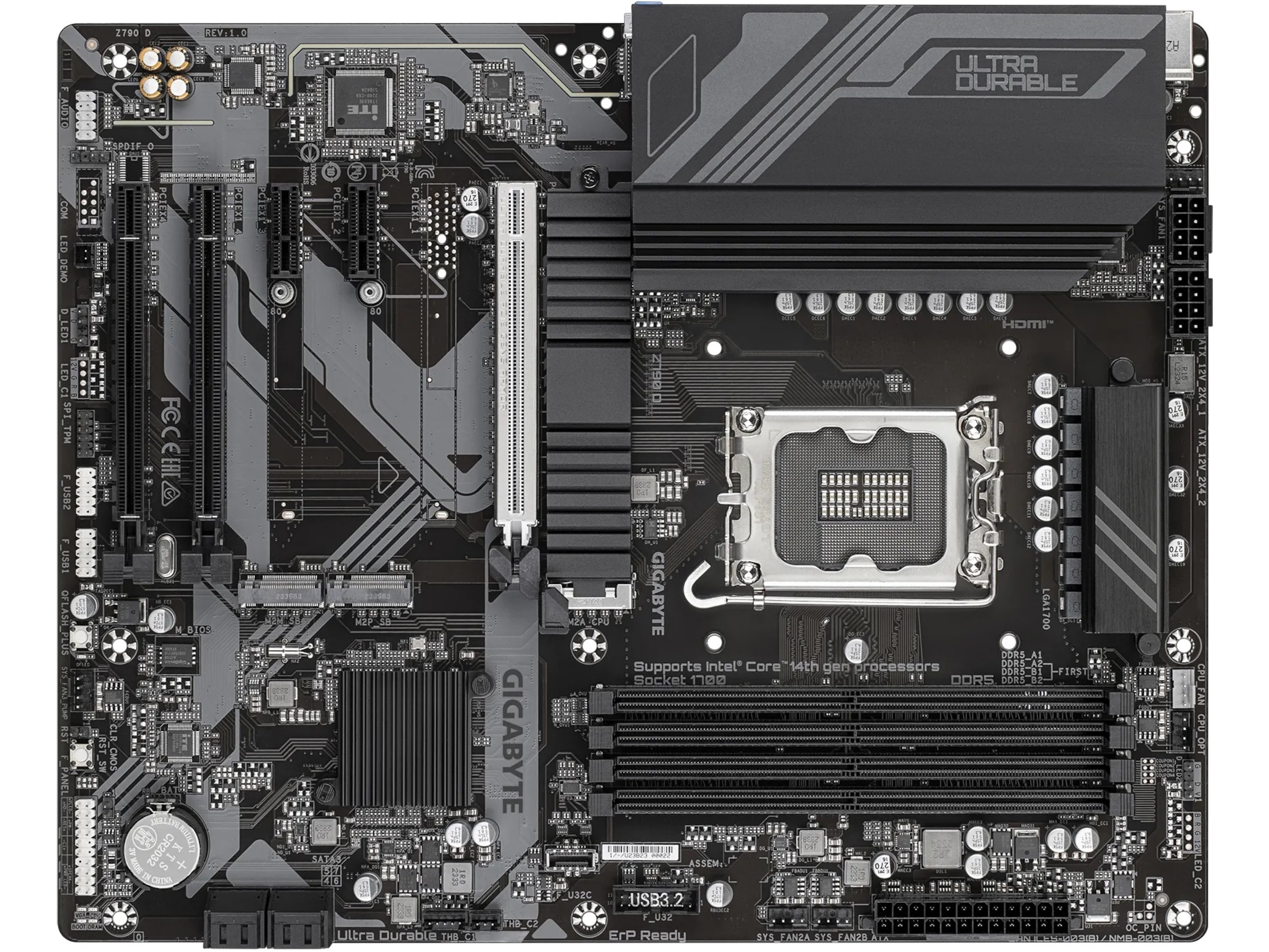 GIGABYTE Z790 D Moderkort Intel Socket