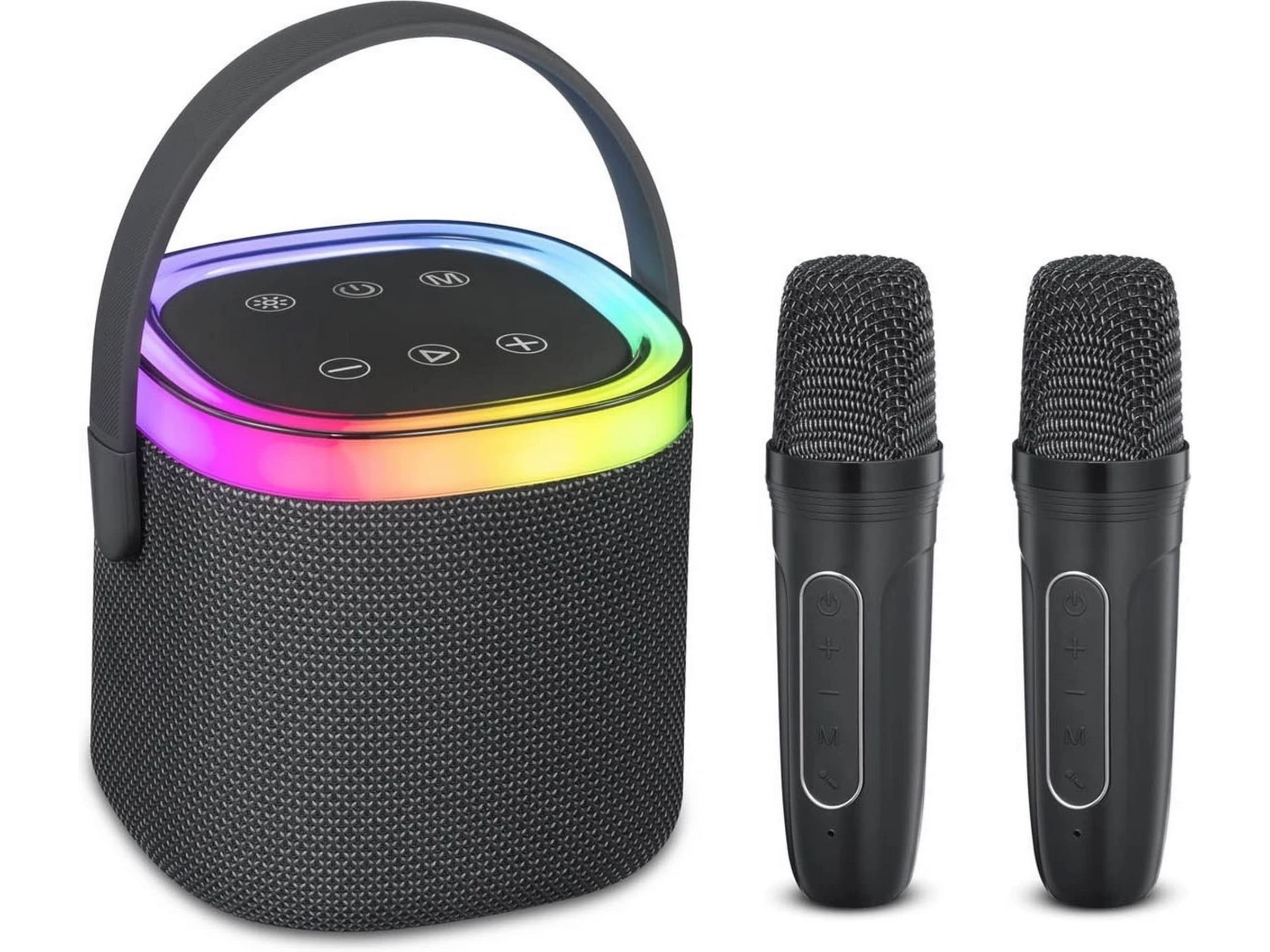 Andersson KEM-D3000 Bärbar karaokehögtalare med 2 mikrofoner Trådlös / Bluetooth högtalare